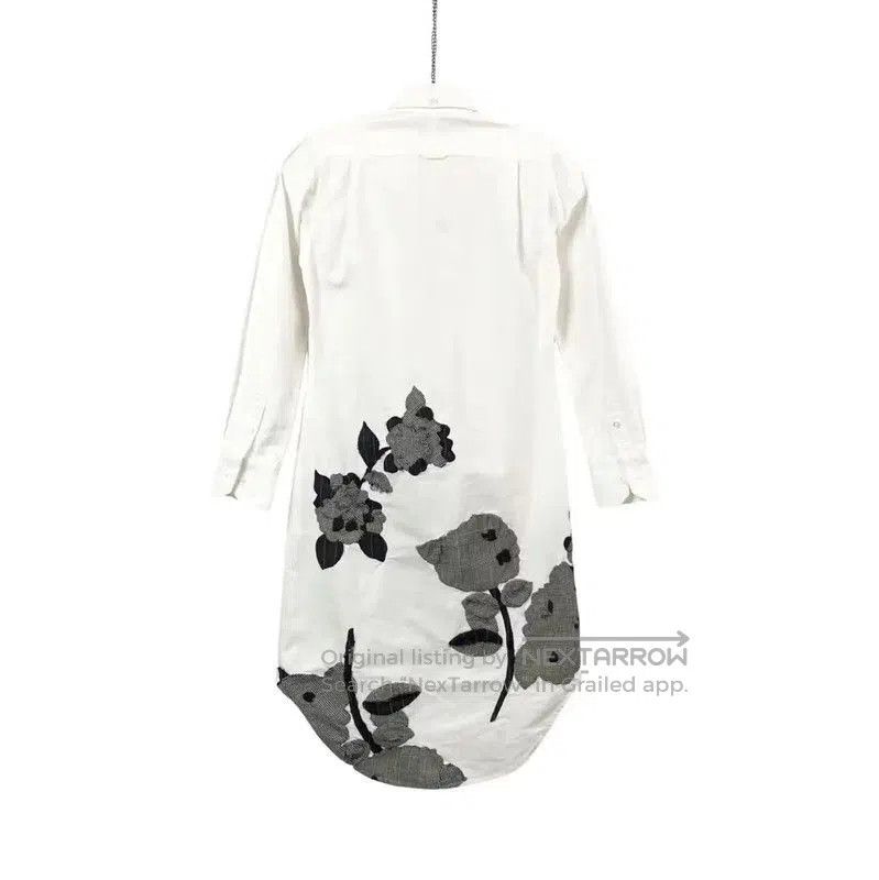 Thom Browne Thom Browne Floral Print Cotton Women's Shirt . Size XS / US 0-2 / IT 36-38 - 2 Thumbnail