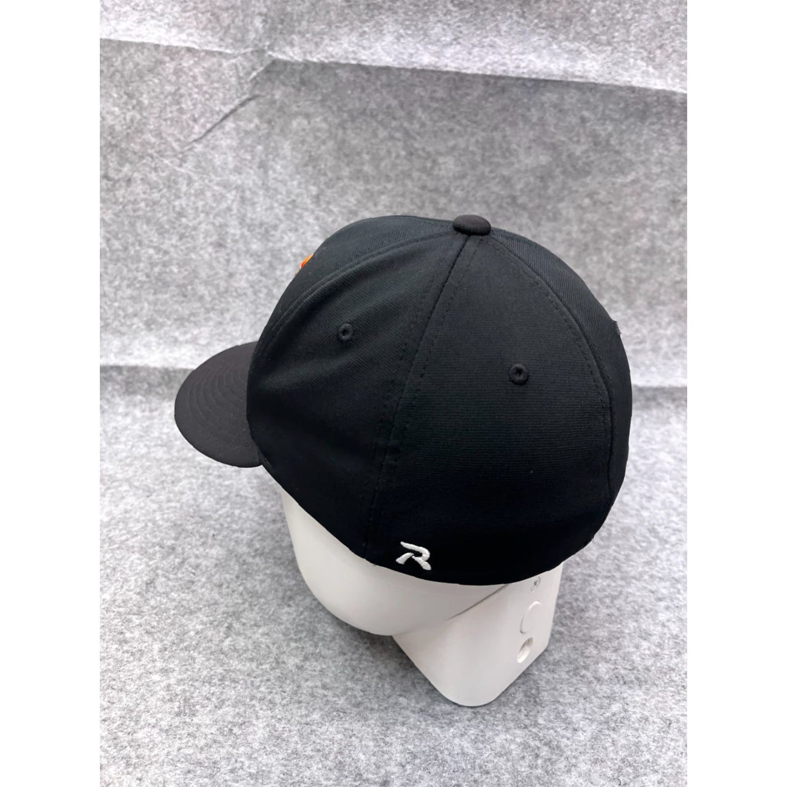 Vintage Richardson Hat Cap Fitted Adult Medium Black Polyester Embroidered K Logo Baseball Cap Mens Size ONE SIZE - 5 Thumbnail