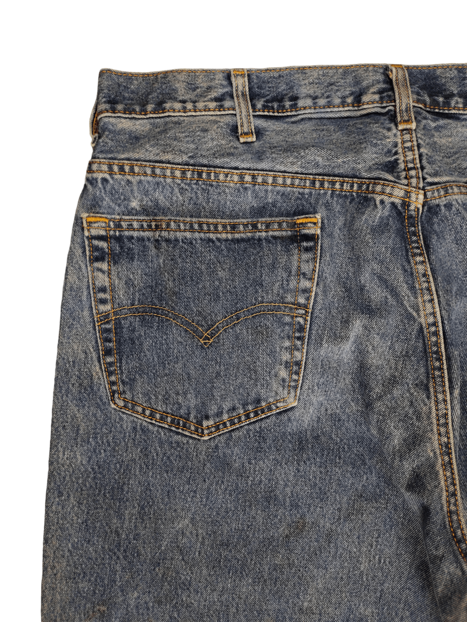 Levi's Vintage Clothing W40 2000s Levis 560 Sand Wash Faded Denim Jeans Size US 40 / EU 56 - 15 Thumbnail