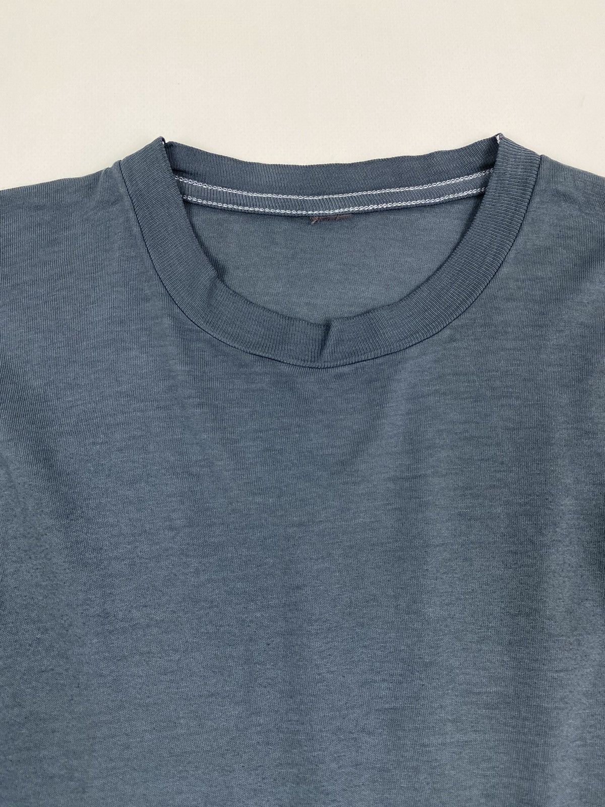 Vintage 1990’s Vintage Blank Garment Dyed Single Stitched Tee Size US M / EU 48-50 / 2 - 3 Thumbnail