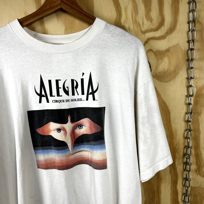 Vintage Vintage Alegria Cirque Du Soleil Shirt Single Stitch | Grailed