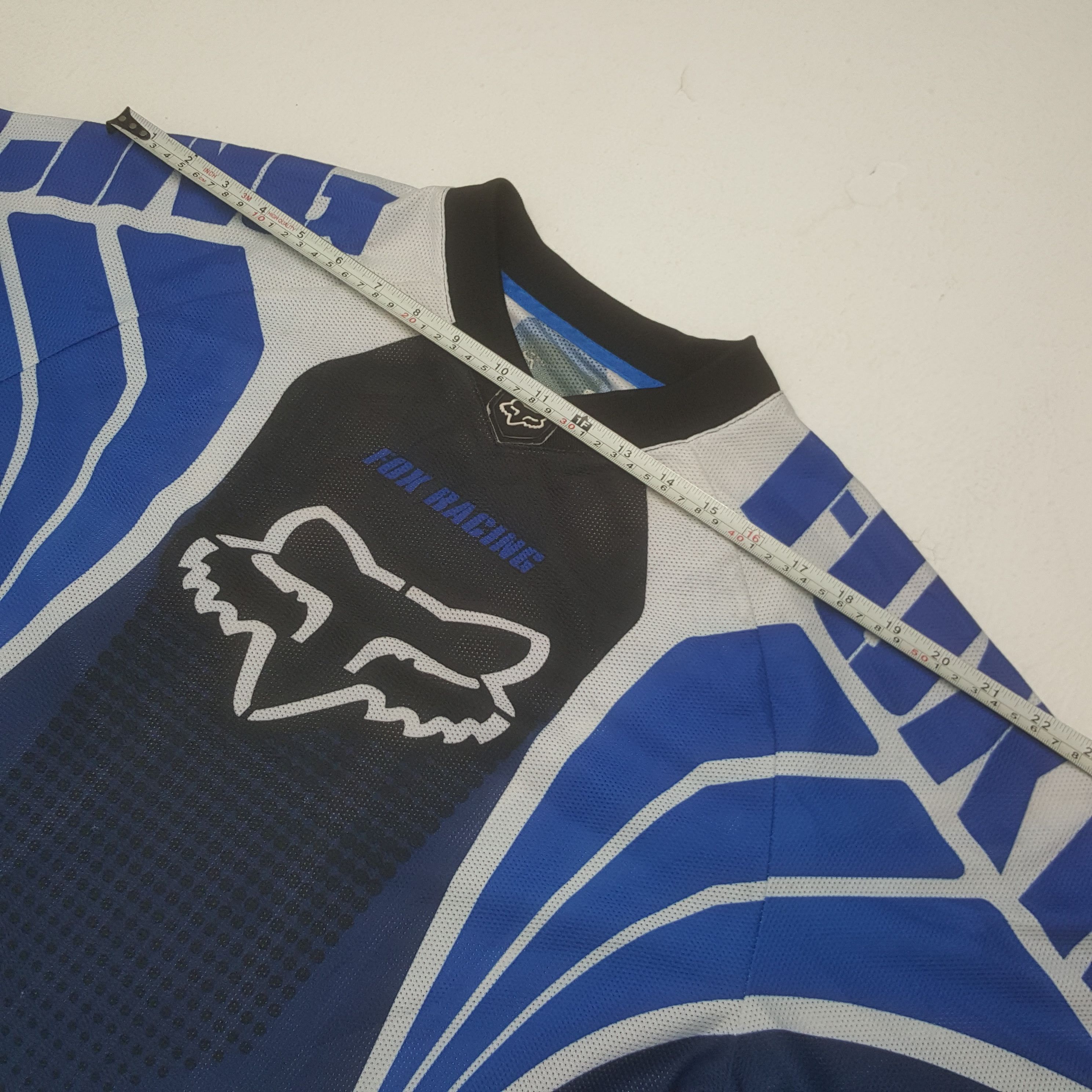 Fox Racing × Vintage Vintage Fox Racing Motocross Jersey Sport Tshirt Size US M / EU 48-50 / 2 - 7 Thumbnail