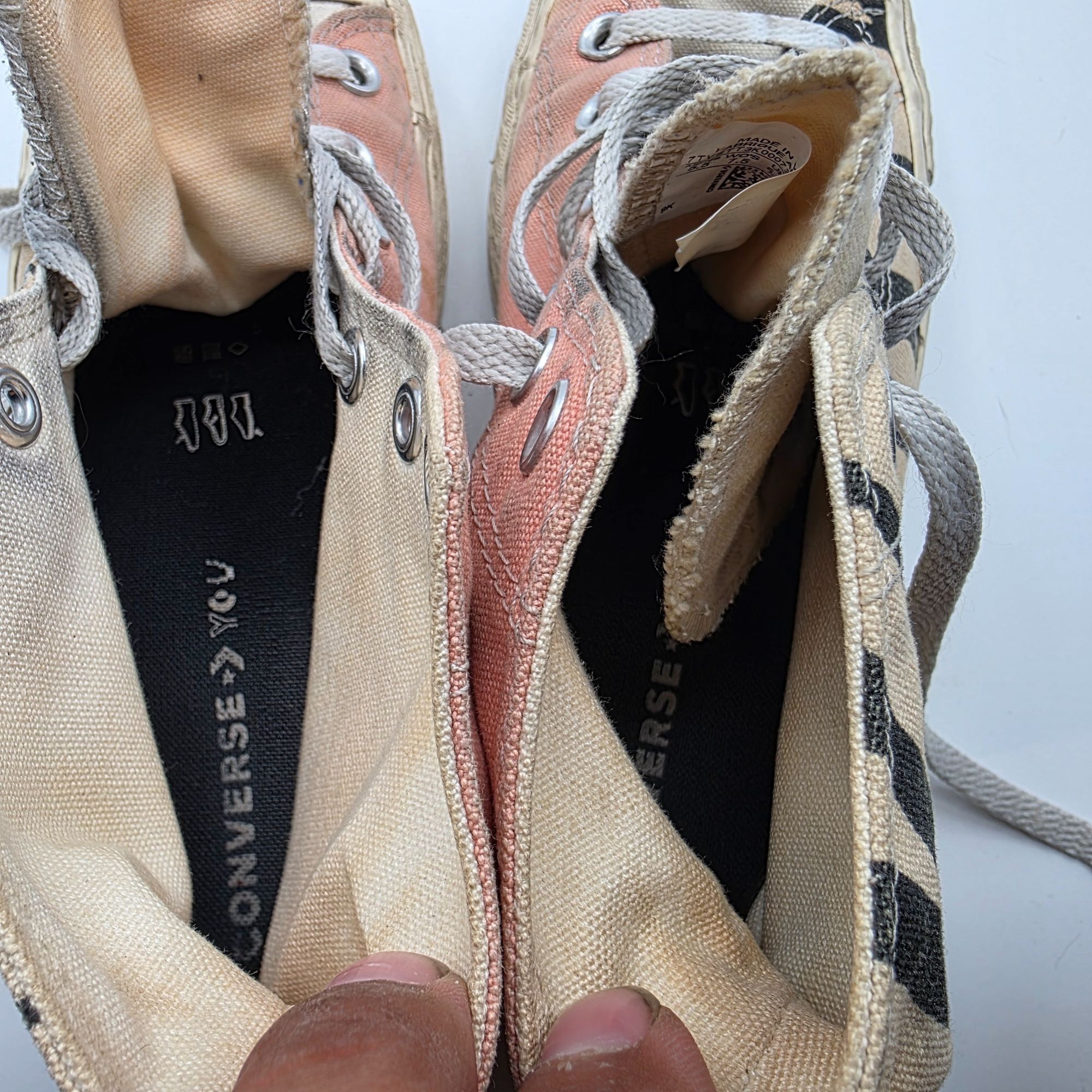 Converse Converse Womens Size 7.5 Brown Pink Sneaker Shoes Casual Wal Size US 7.5 / IT 37.5 - 6 Thumbnail
