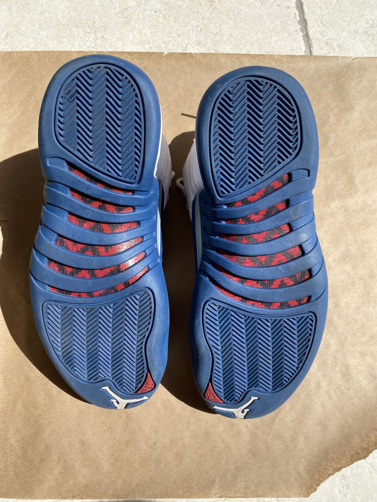 Nike French blue Jordan 12, Sz 8 Size US 8 / EU 41 - 4 Thumbnail