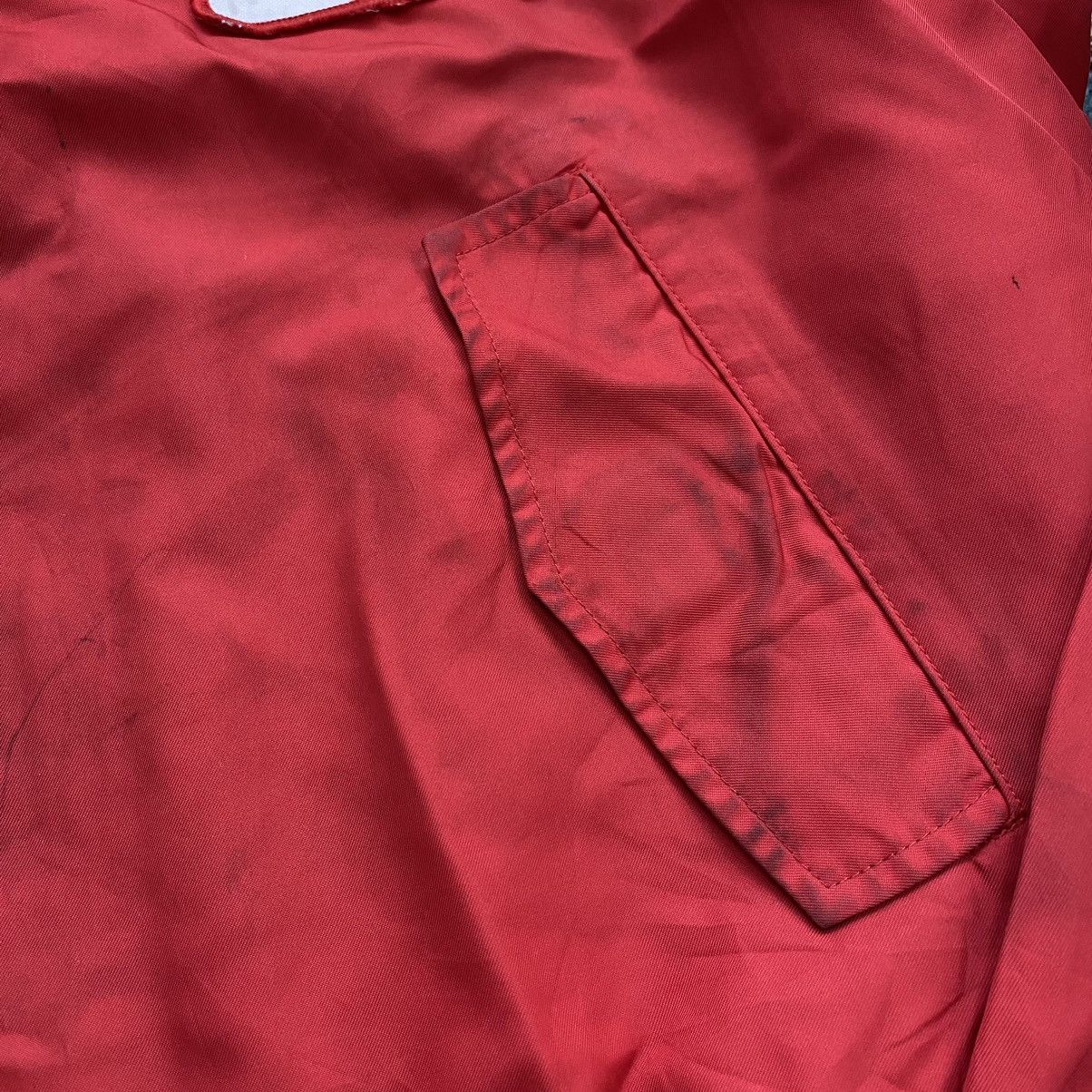 Vintage Vintage SHELL Logo Print Racing Formula One F1 Red Bomber Size US L / EU 52-54 / 3 - 6 Thumbnail