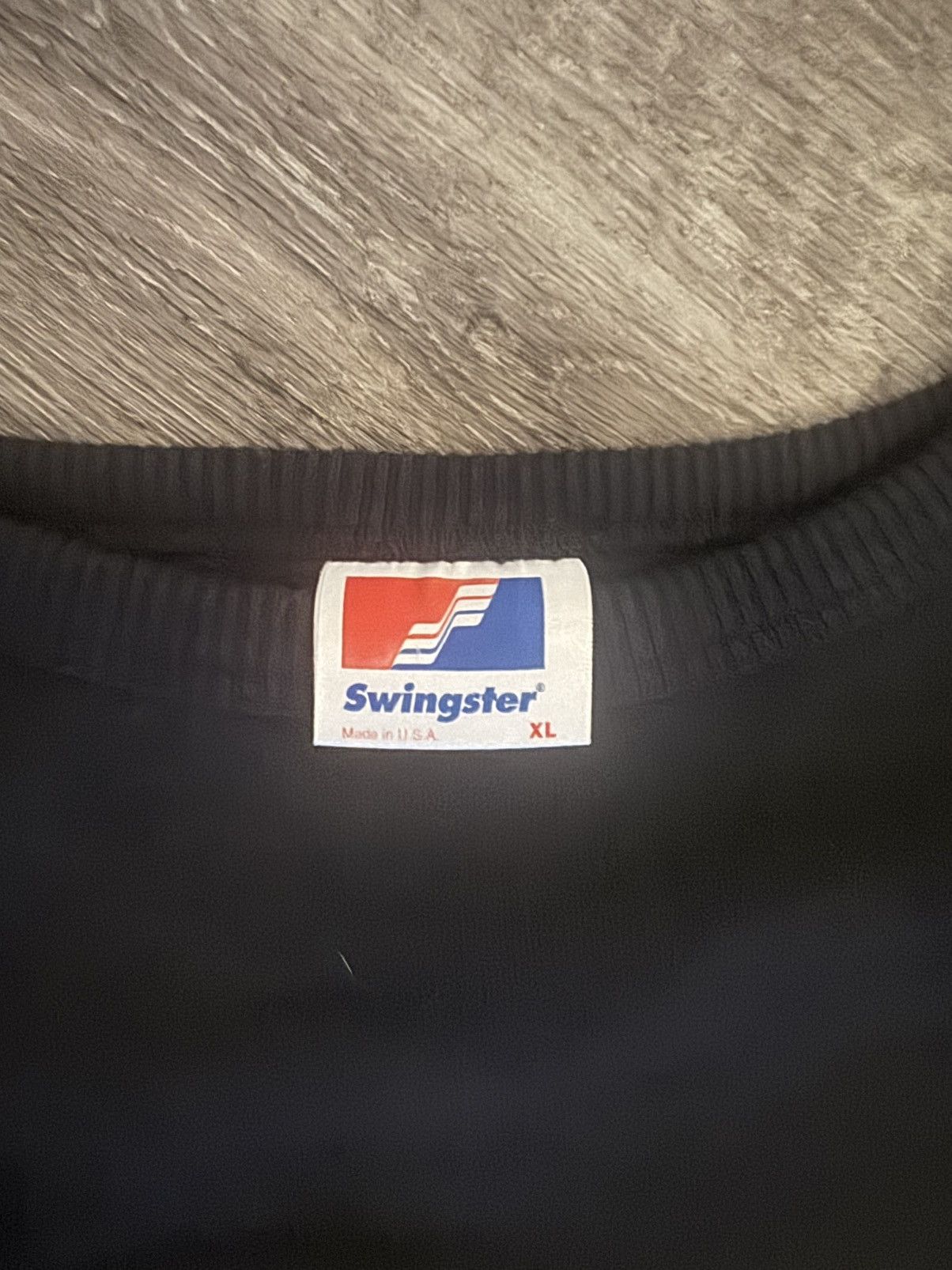 Swingster Vintage 90s Crewneck sweatshirt Size US XL / EU 56 / 4 - 3 Thumbnail