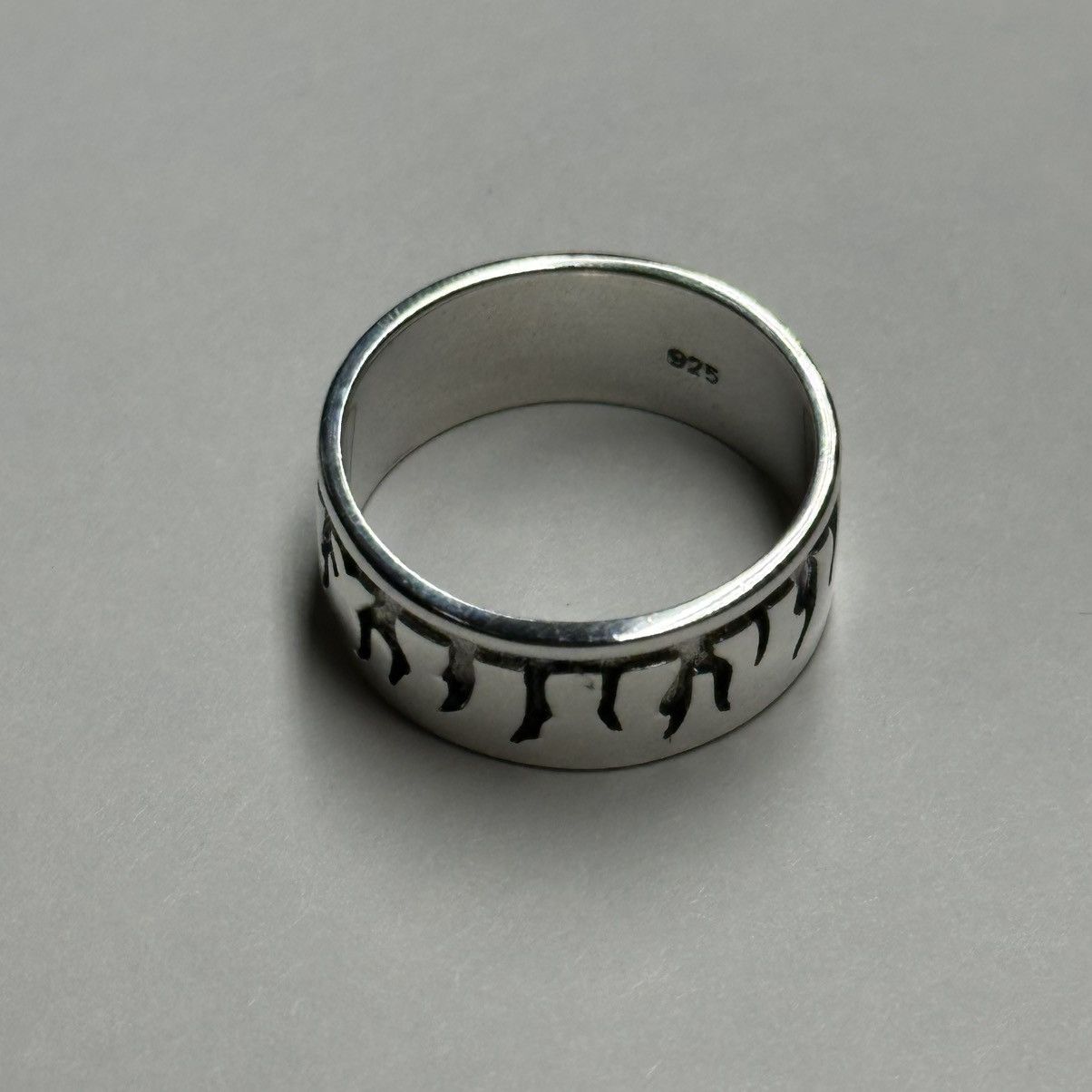 Sterling Silver Sterling Silver Flame Ring Size ONE SIZE - 3 Thumbnail