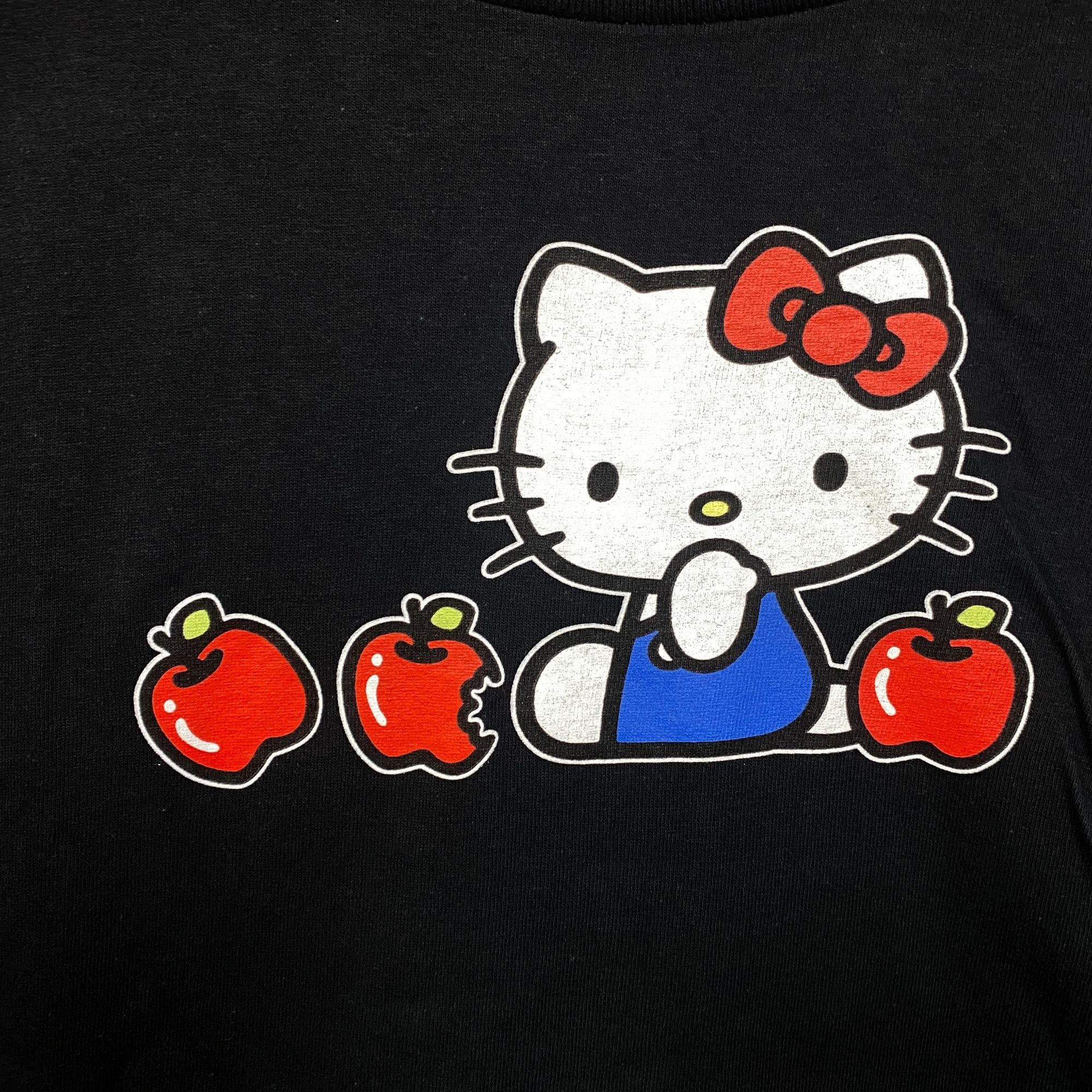 Other Sanrio Hello Kitty Apple A Day Cute Graphic T-Shirt 2XL Size XXL / US 16-18 / IT 52-54 - 2 Thumbnail