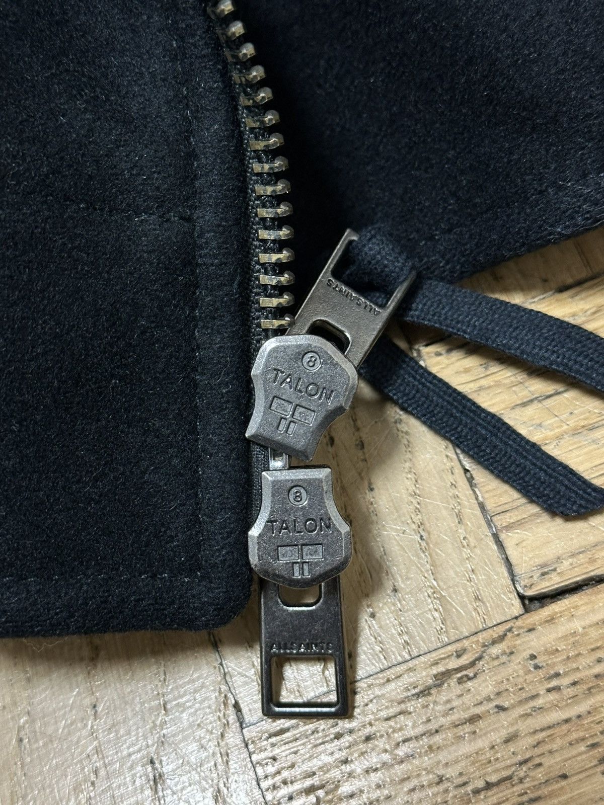 Allsaints Wool Jacket Allsaints Coat Black Size S biker Size US S / EU 44-46 / 1 - 7 Thumbnail