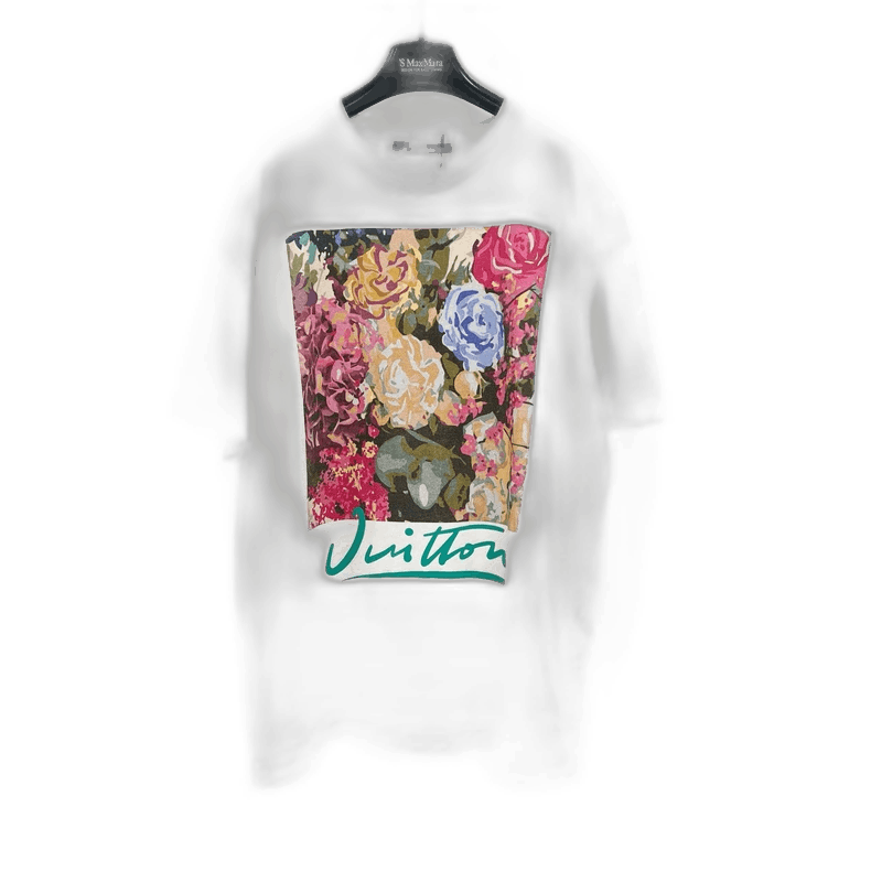 Louis Vuitton Louis Vuitton Floral Print Short Sleeve T-Shirt Size M / US 6-8 / IT 42-44 - 1 Thumbnail