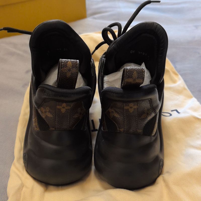 Louis Vuitton Louis Vuitton Archlight Sneakers for Women in Black -2508 Size US 6 / IT 36 - 3 Thumbnail