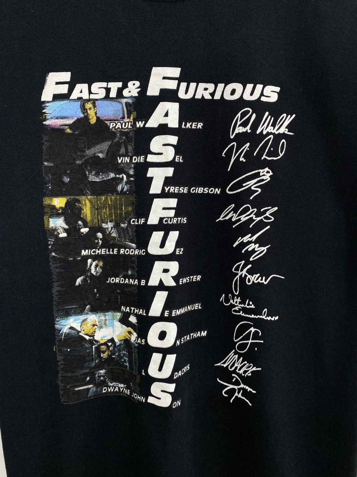 Other 🇺🇸 Vintage 2001 Fast Furious Vin Diesel Paul Walker T-Shirt Size US M / EU 48-50 / 2 - 4 Thumbnail