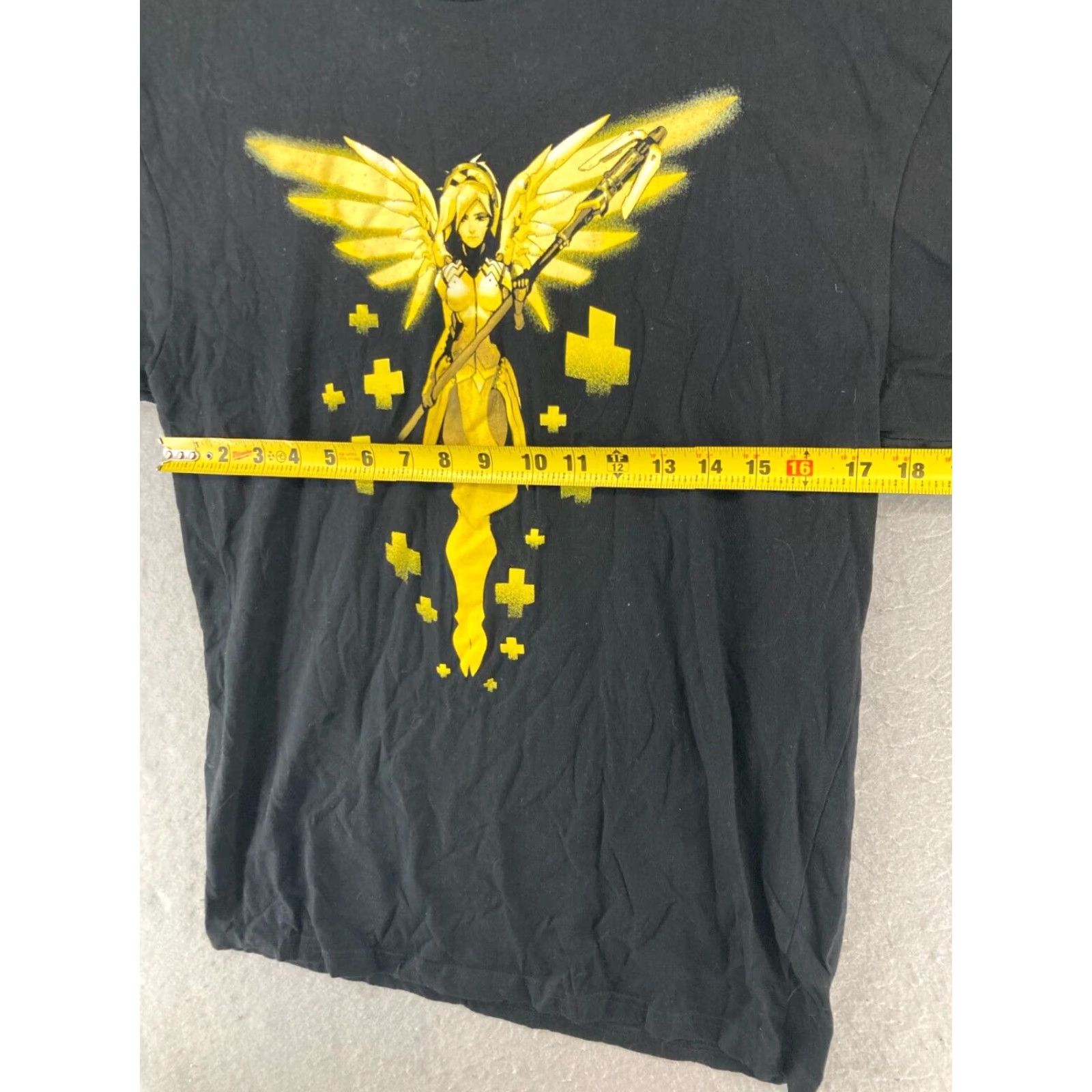 Vintage Blizzard Mens TShirt M Black Overwatch Gaming Graphic Print Crew Neck Short Sleeve Size US M / EU 48-50 / 2 - 2 Thumbnail