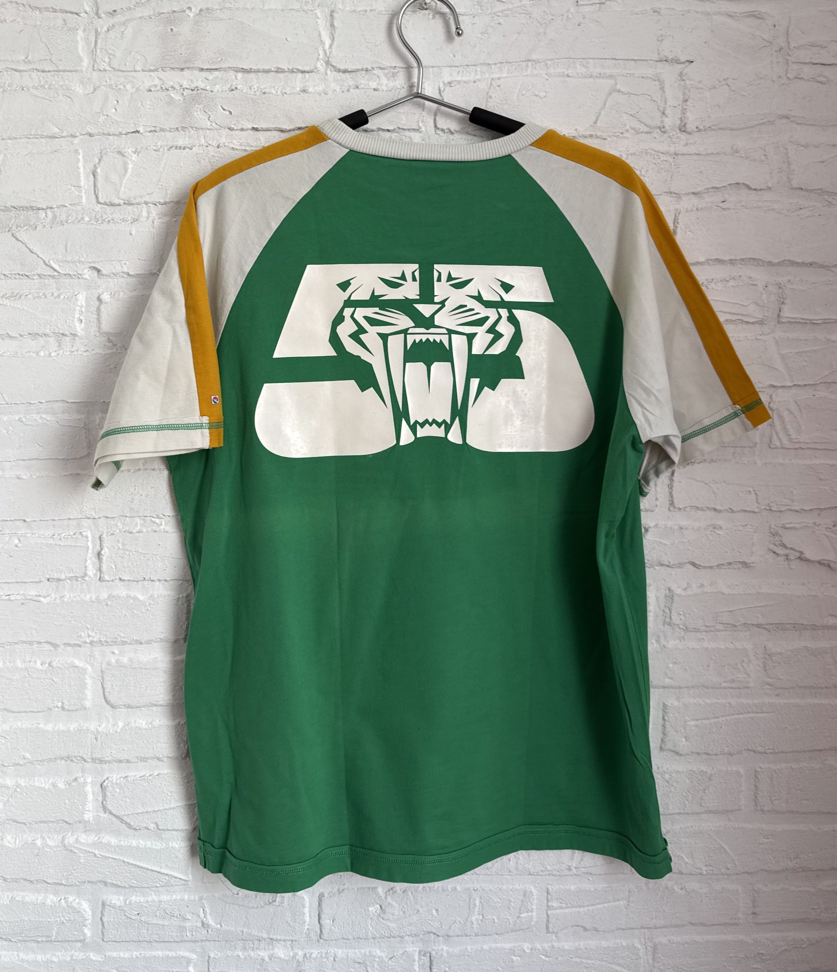 55DSL Vintage 2000s Fifty Five DSL 55DSL tiger logo y2k t-shirt Size US L / EU 52-54 / 3 - 9 Thumbnail