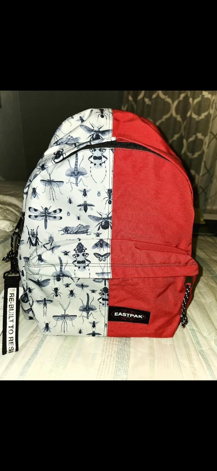 Eastpak NWT Eastpak Re-Built Limited Edition Backpack Red Blue RARE Size ONE SIZE - 3 Thumbnail