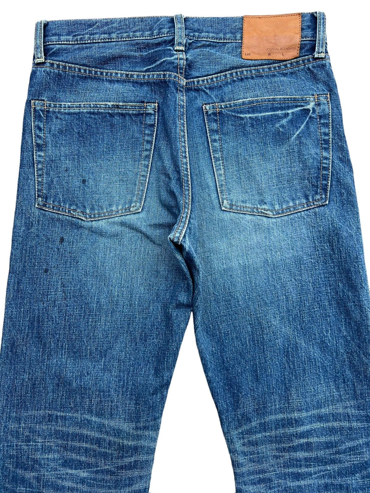 Journal Standard Selvedge Distressed Patchwork Jeans 30x30