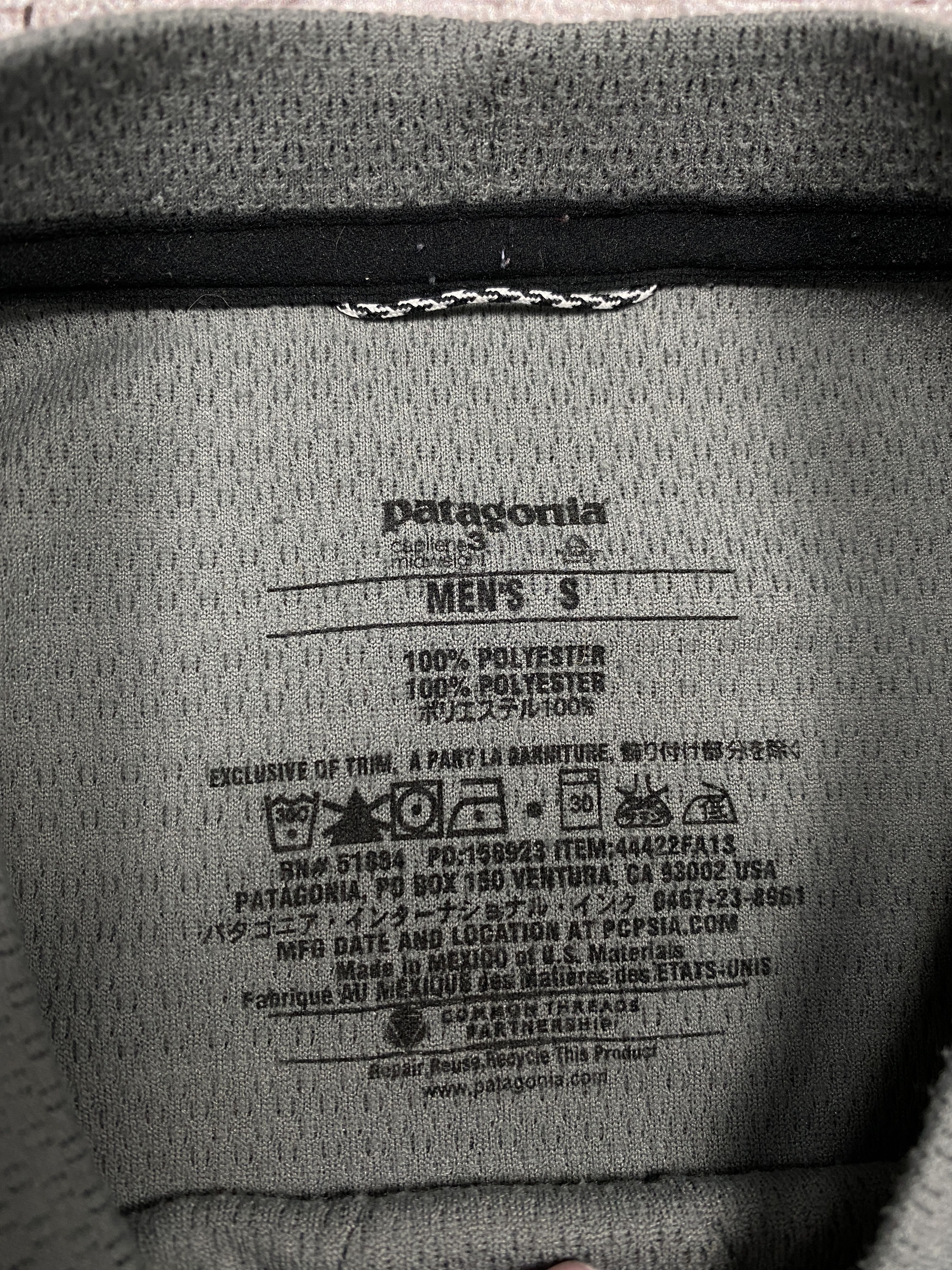 Patagonia × Vintage Patagonia Vintage Mens Thermall Long Sleeve Tee Size US S / EU 44-46 / 1 - 5 Thumbnail