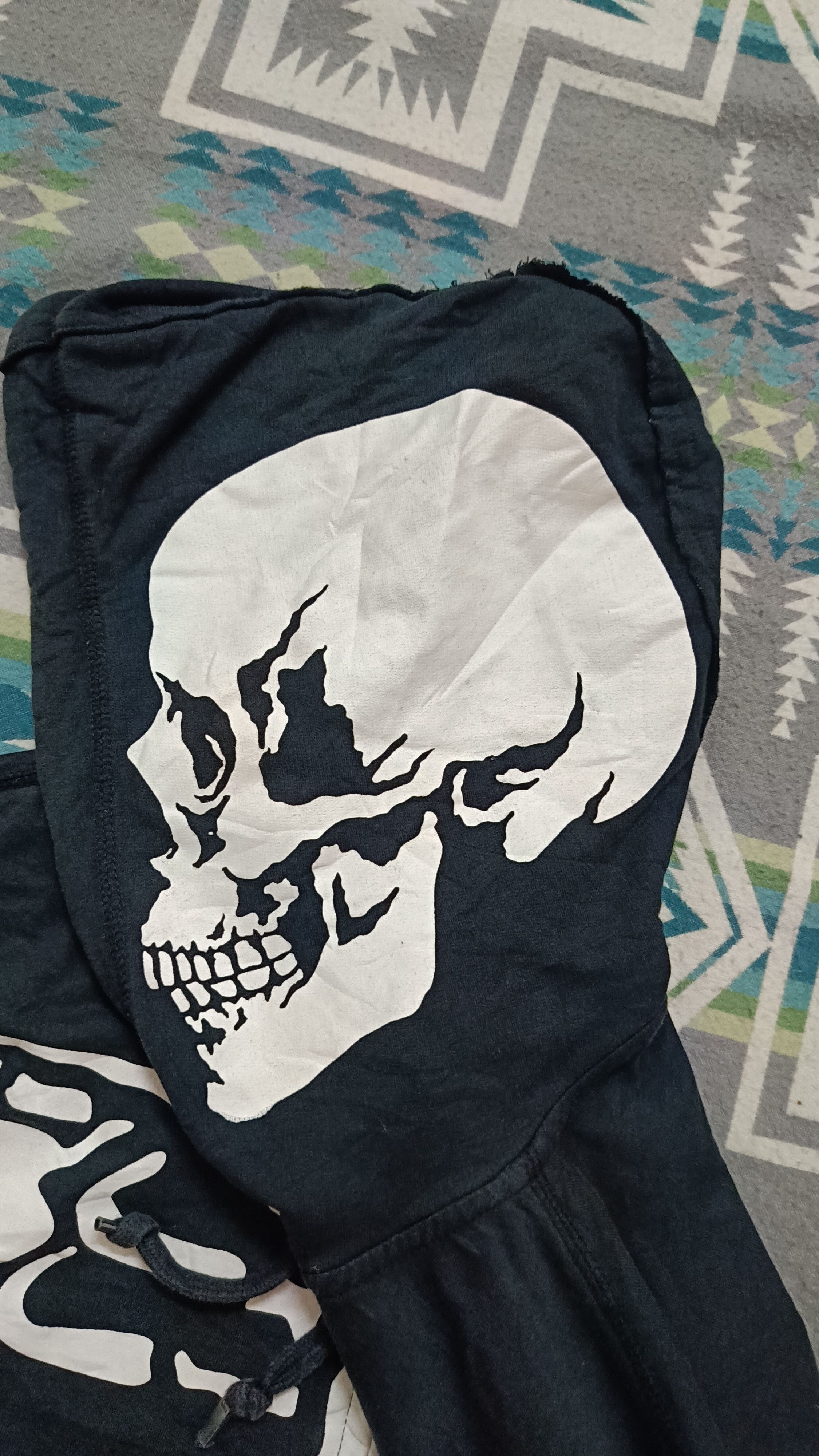 Affliction 🔥🔥 Rare Vintage Hoodie Skeletons CBGB Size US M / EU 48-50 / 2 - 9 Thumbnail