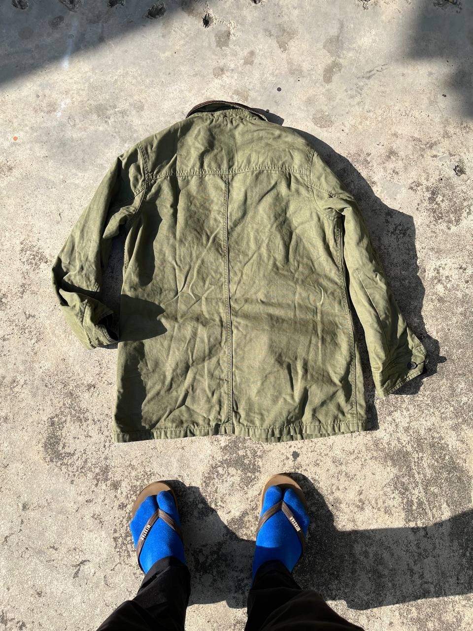 Lands' End Lands’ End Button Up Army Jacket Size US M / EU 48-50 / 2 - 4 Thumbnail