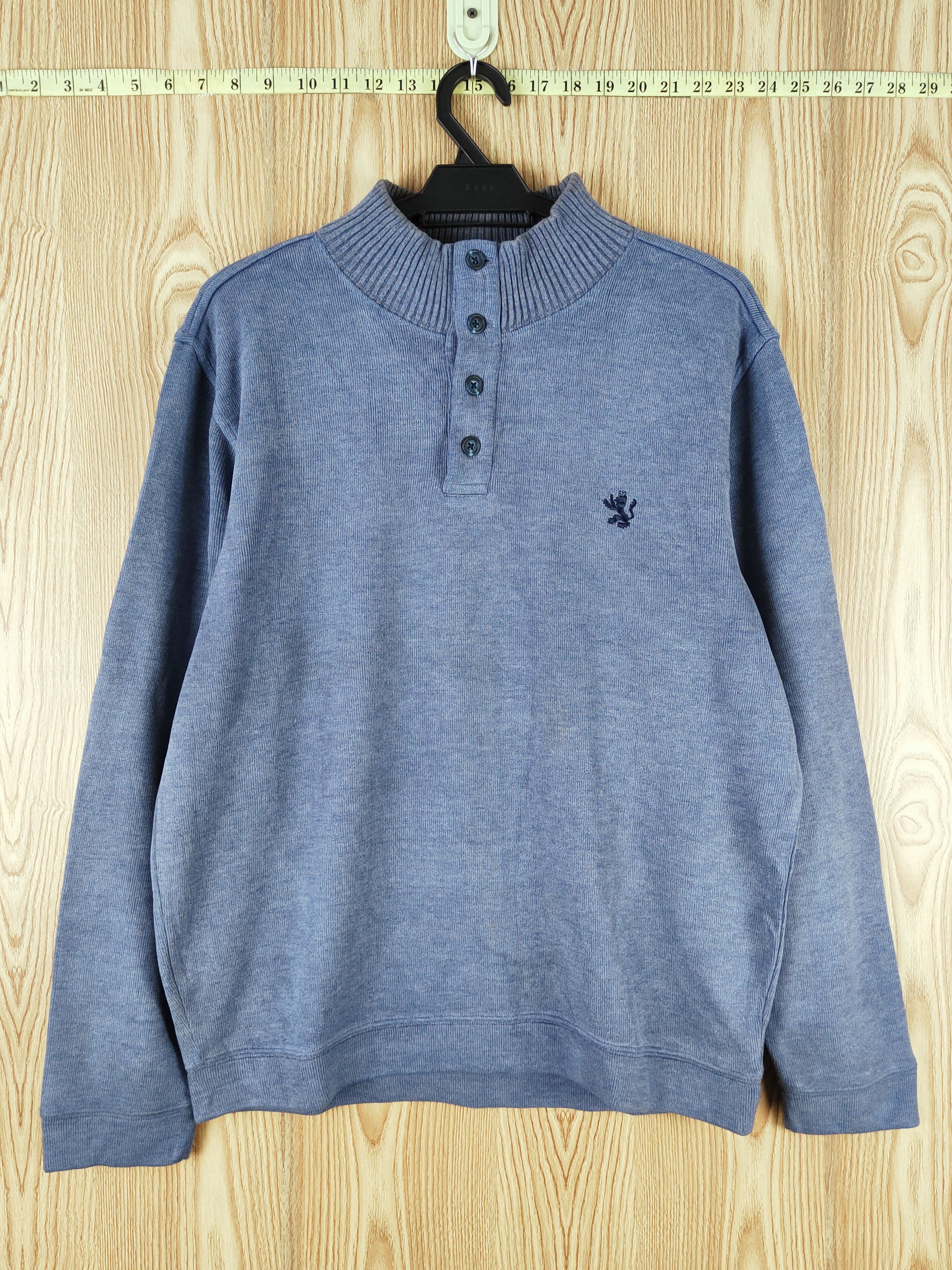 Japanese Brand × Vintage The Scotch House Blue Knitwear Long Sleeve T-shirts Size US L / EU 52-54 / 3 - 1 Thumbnail