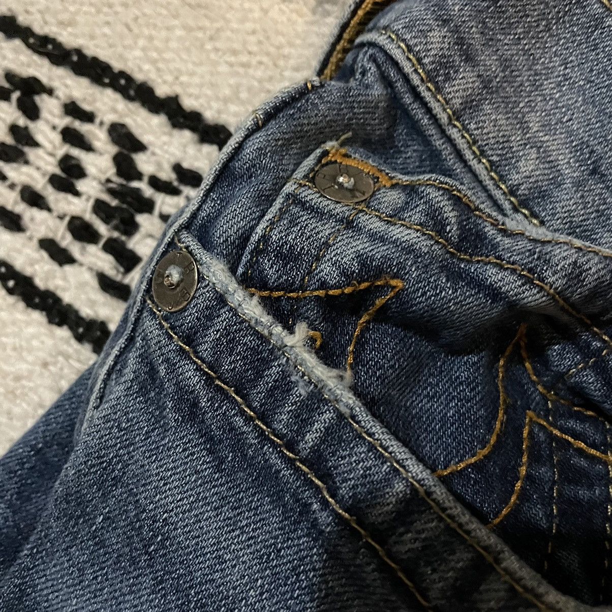 True Religion True Religion Rocco Relaxed Skinny Italian Denim Jeans 36x30 Size US 36 / EU 52 - 4 Thumbnail