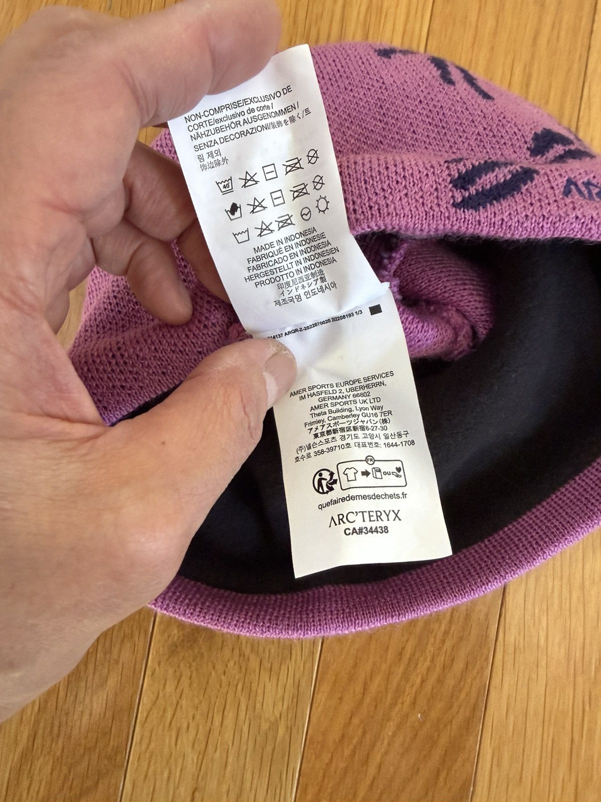 Arc'teryx Arc’teryx Bird Toque Beanie Pink Size ONE SIZE - 5 Thumbnail