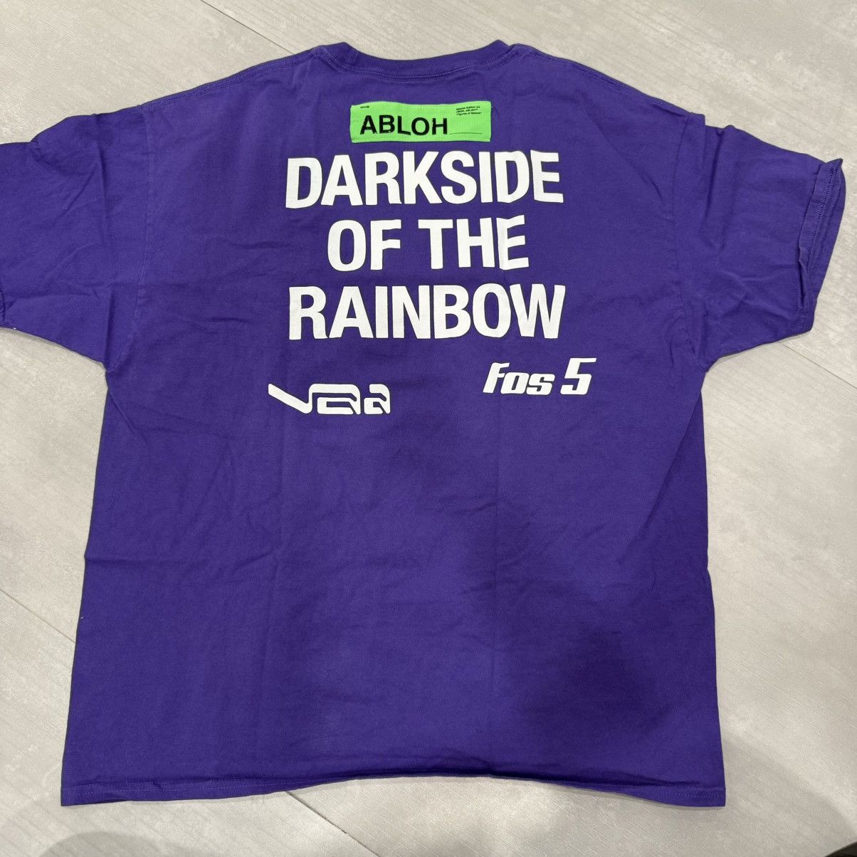 Off-White Off White Virgil Abloh Gymnastics Purple T Shirt XL Size US XL / EU 56 / 4 - 2 Thumbnail