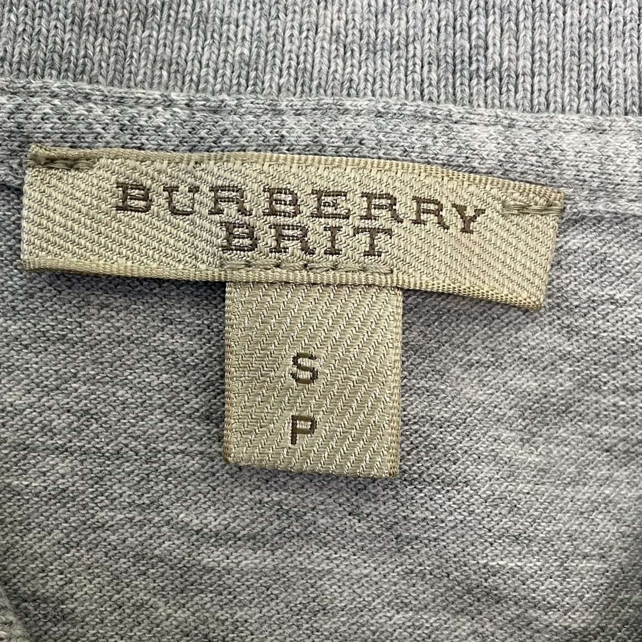 Burberry Burberry Grey Solid Polo Shirt K26WX Size S / US 4 / IT 40 - 6 Thumbnail
