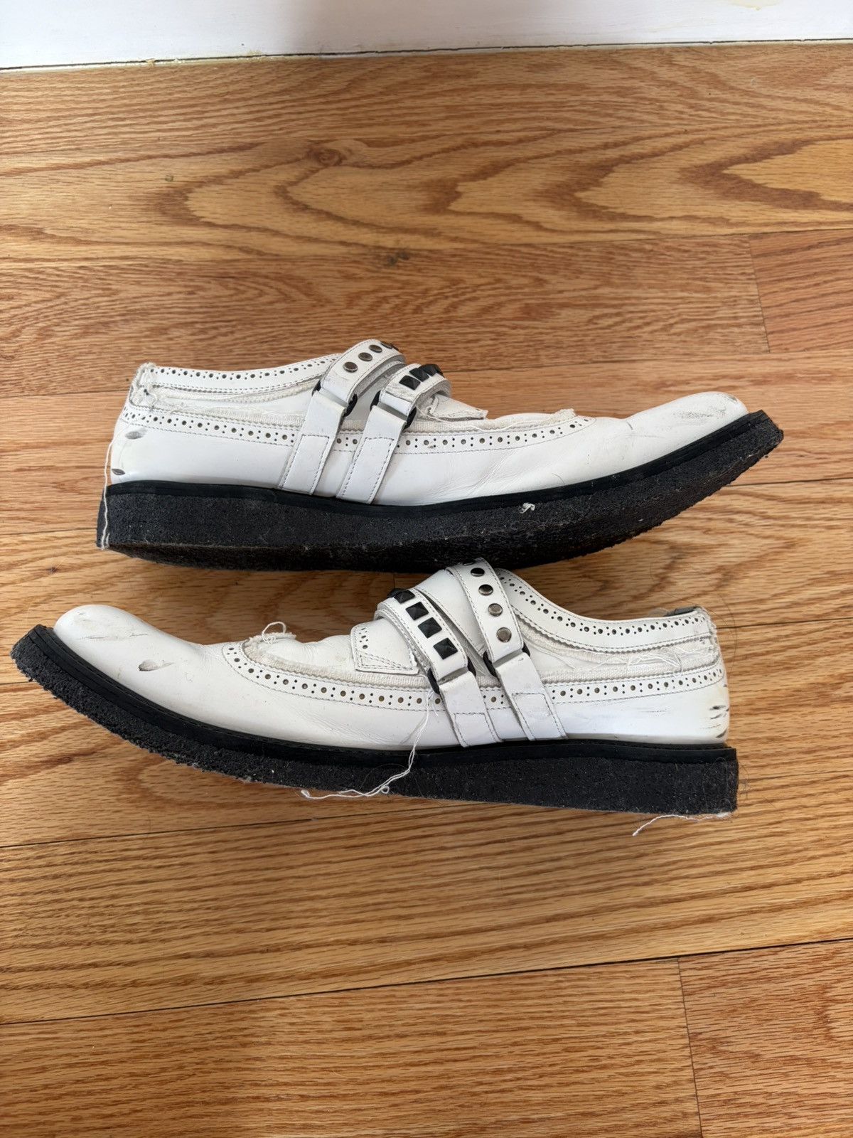 Roen Hiromu Takahara Leather Studded Strap Shoes Size US 9 / EU 42 - 3 Thumbnail