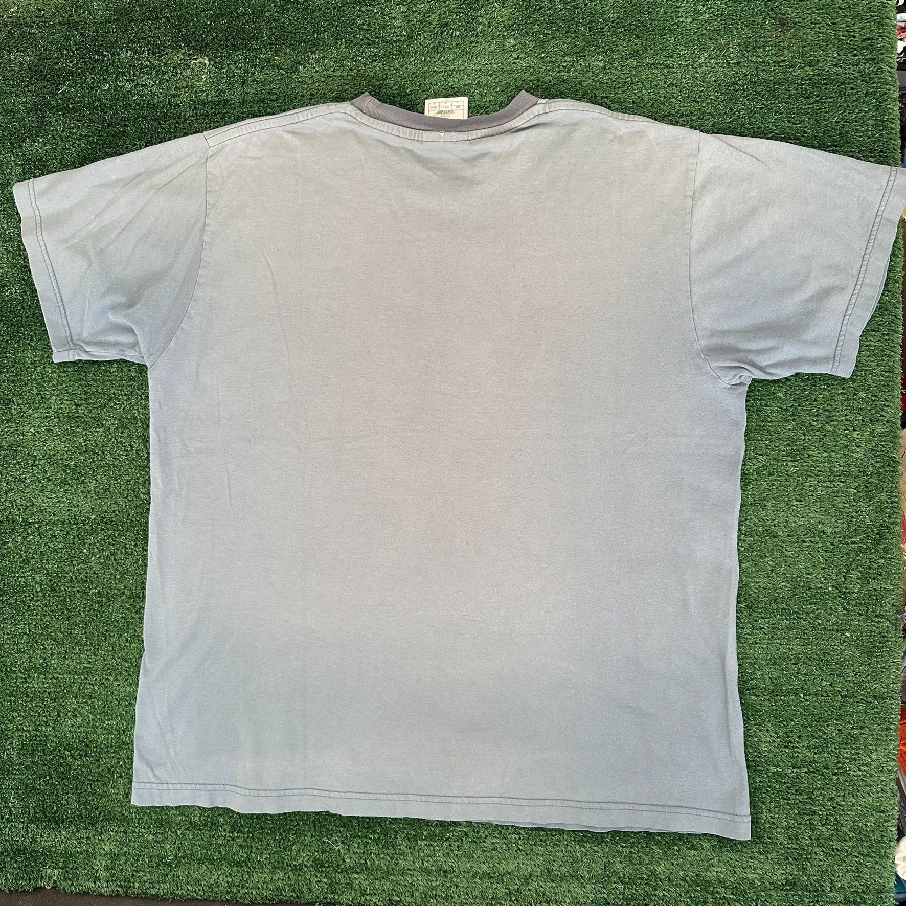 Nike Vintage 90s Nike 1971 Box Logo Ringer T-Shirt Distressed Fad Size US L / EU 52-54 / 3 - 5 Thumbnail