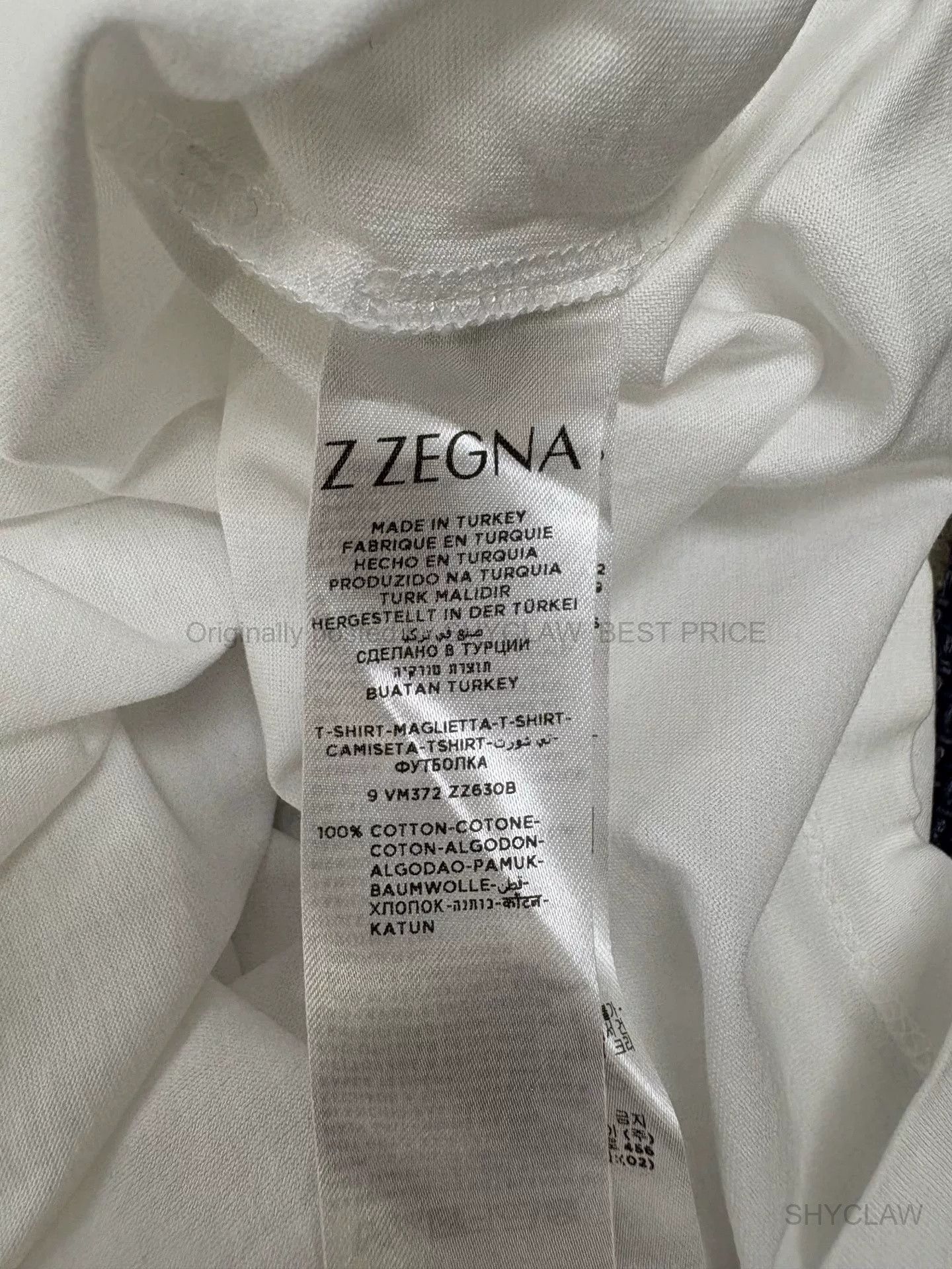 Z Zegna Z Zegna Smooth Soft T-Shirt One XXL Has BFAJDEF441 Size US XL / EU 56 / 4 - 6 Thumbnail