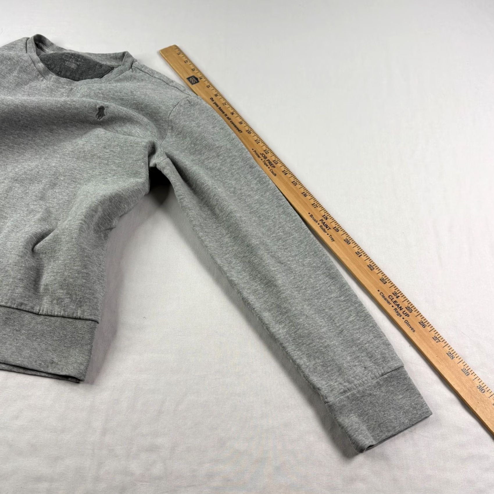 Polo Ralph Lauren Polo Ralph Lauren Sweatshirt Mens Large Gray Pullover Crew Neck Shirt Size US L / EU 52-54 / 3 - 6 Thumbnail