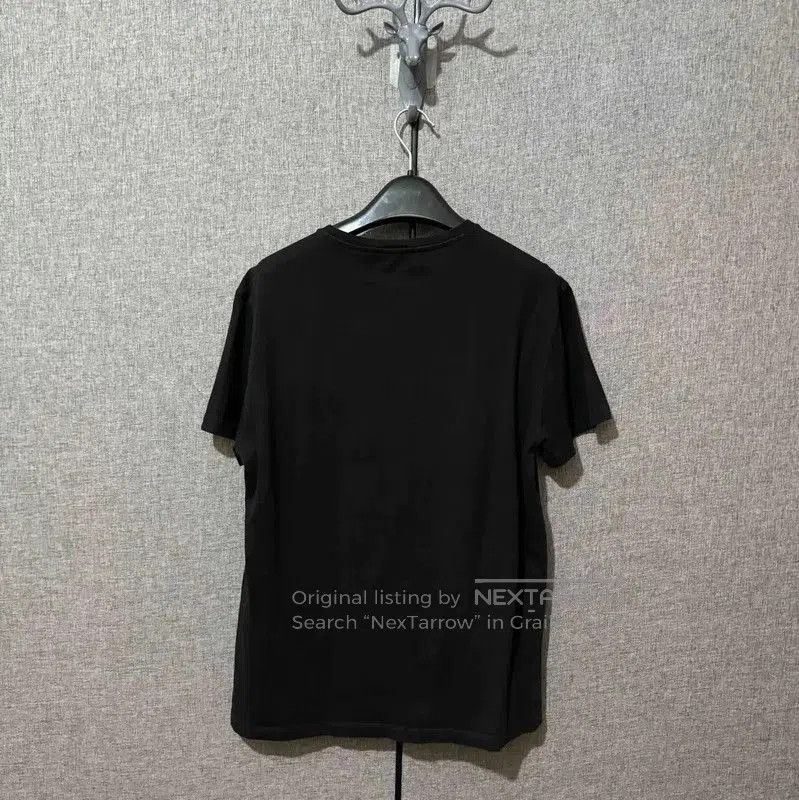 Alexander McQueen Alexander McQueen Black Cotton Logo Embroidered Tee . Size US XS / EU 42 / 0 - 2 Thumbnail