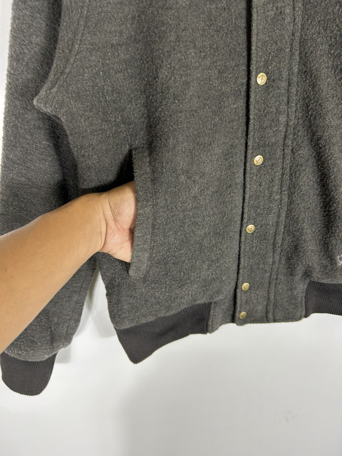 Fjallraven × Vintage ⚡️Vintage Fjall Raven Wool Bomber Jacket Size US M / EU 48-50 / 2 - 6 Thumbnail
