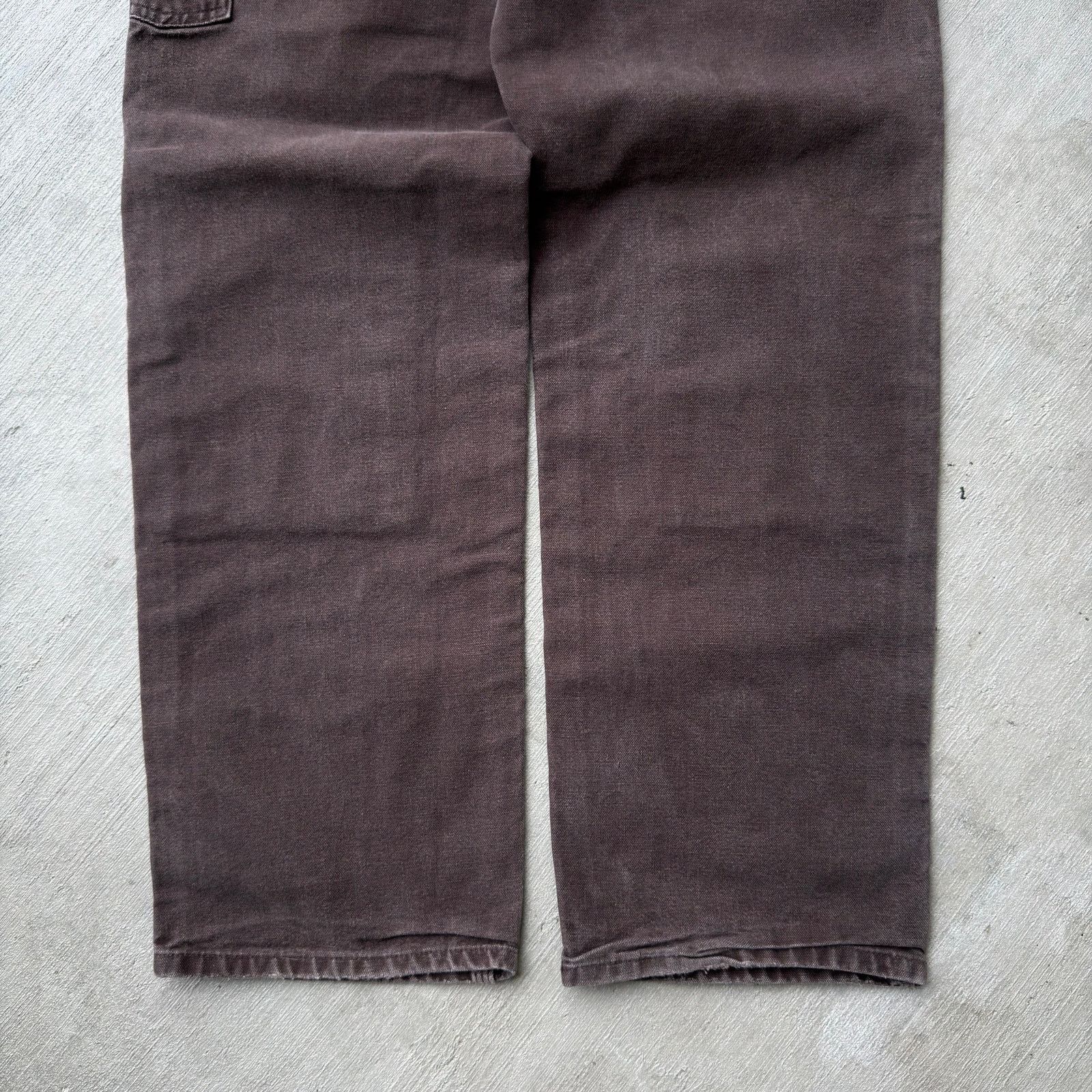 Carhartt × Vintage Carhartt DKB brown double knee work wear carpenter pants Size US 31 - 5 Thumbnail