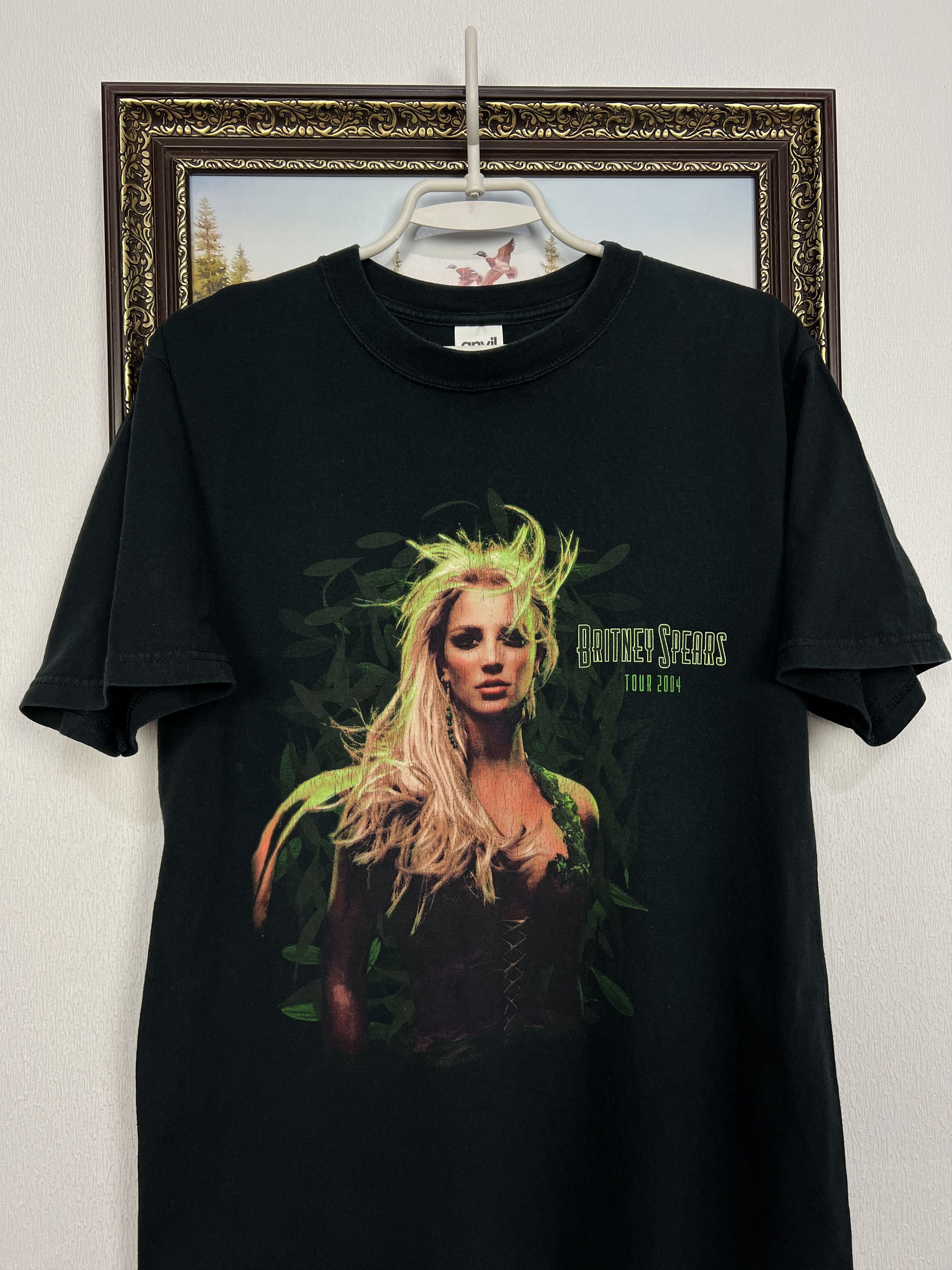 Vintage Vintage 2000's Britney Spears Tour Shirt Over Print Tee Rare Size US M / EU 48-50 / 2 - 2 Thumbnail