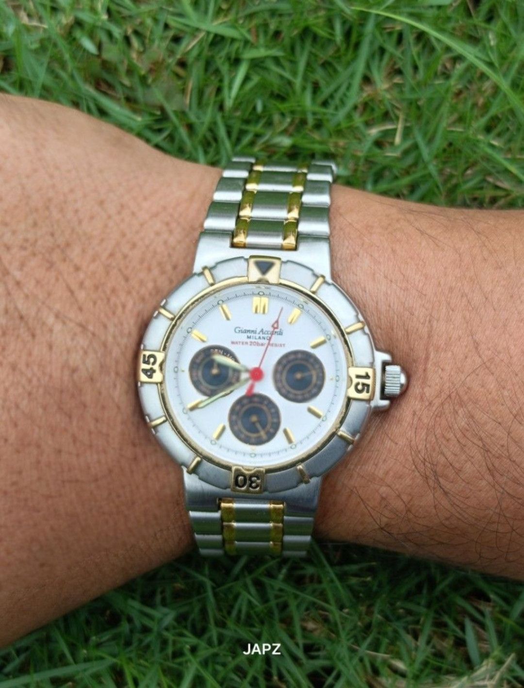 Vintage Vintage Gianni accardi triple calendar watch Size ONE SIZE - 3 Thumbnail