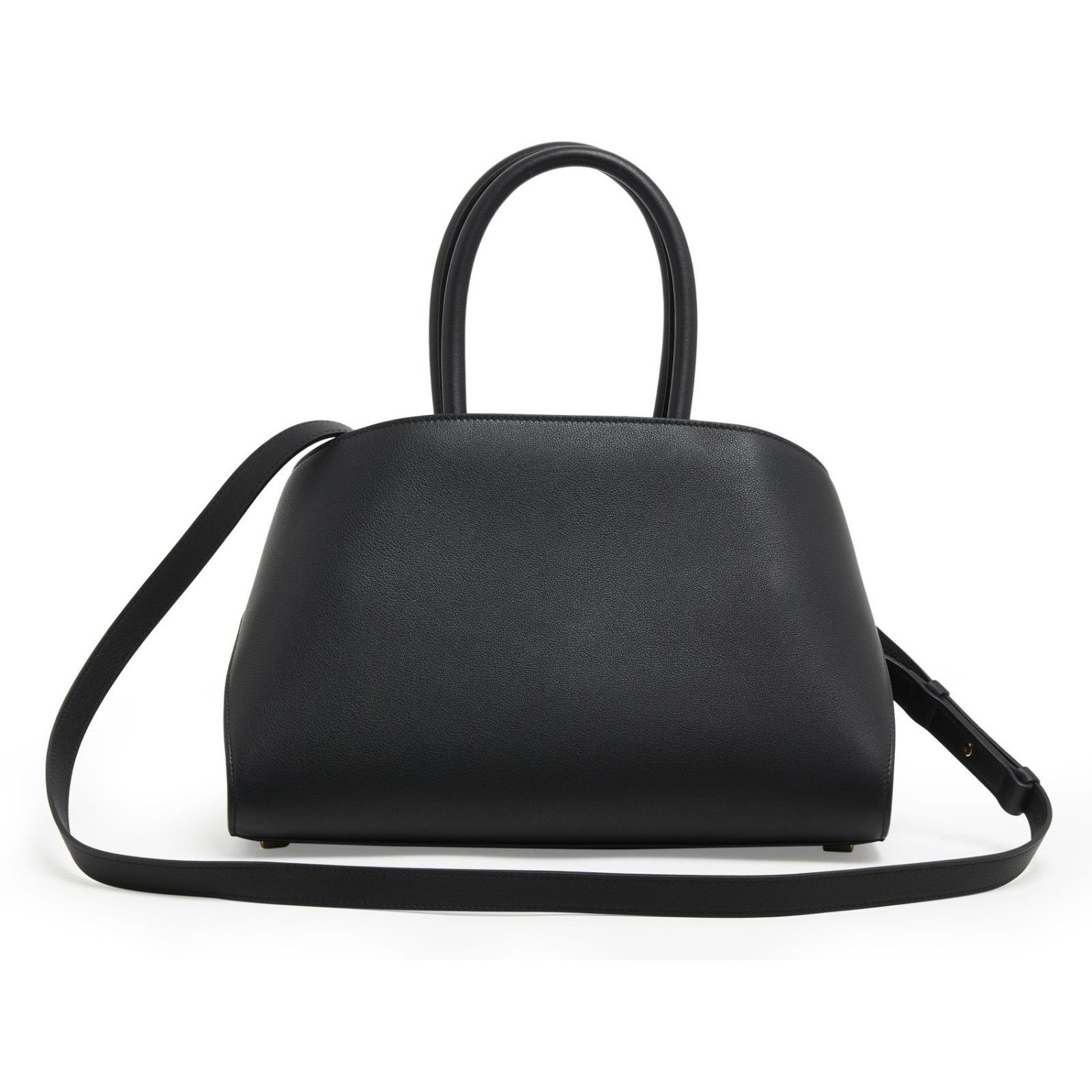 Salvatore Ferragamo FERRAGAMO Hug Small Black Leather Top Handle Bag New Size ONE SIZE - 3 Thumbnail