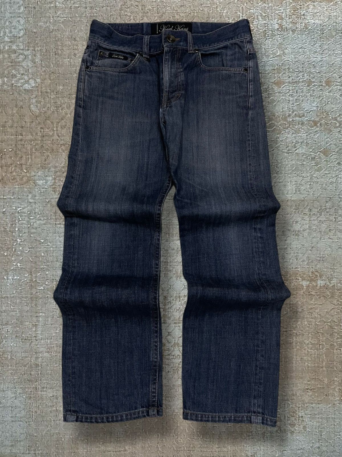 Karl Kani Vintage 1990s Designer Karl Kani Streetwear Style Denim Size US 33 - 1 Thumbnail
