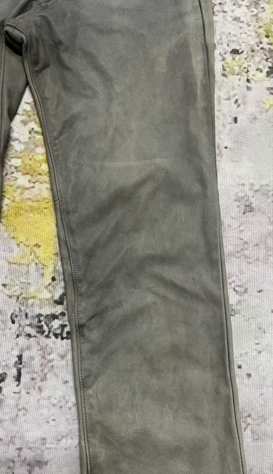 Japanese Brand × Leather Vintage Exalito Washable Leather Explore Jeans Rare Size US 31 - 7 Thumbnail