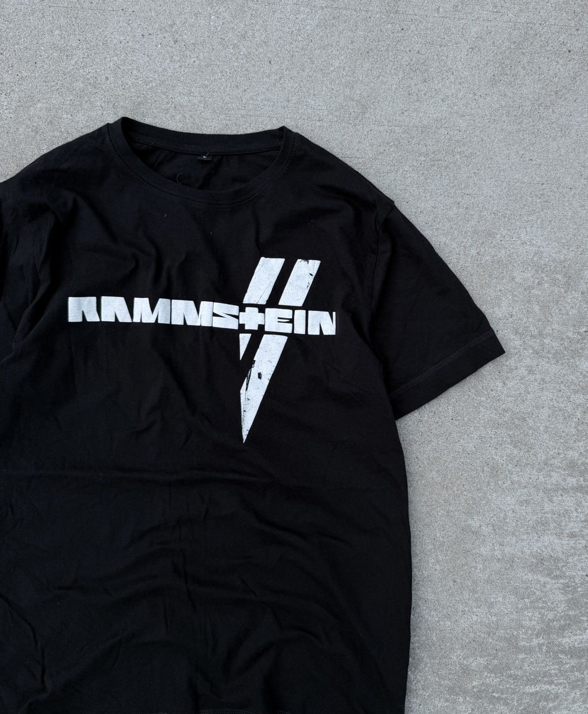 Band Tees × Vintage Vintage Rammstein Y2K avantgarde streetwear T-shirt Size US M / EU 48-50 / 2 - 3 Thumbnail
