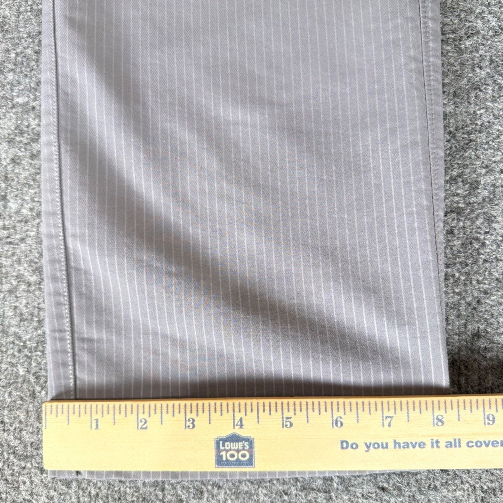 Under Armour Under Armour Mens Golf Pants Gray Pinstripe Match Play 36x34 Size US 36 / EU 52 - 8 Thumbnail