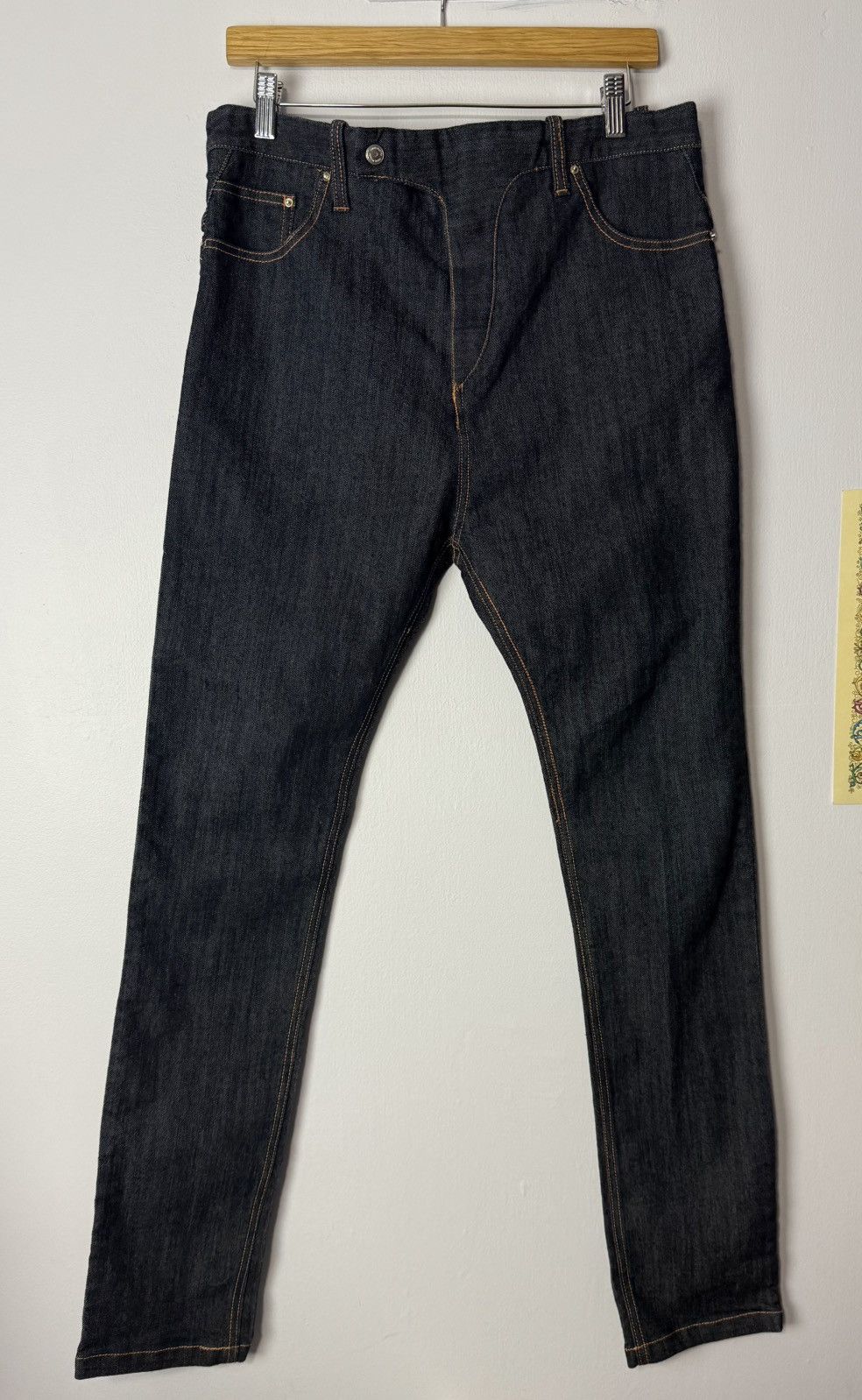 Other Cotte Darmes Jeans Blue Size 32 Skinny Dark Wash Size US 32 / EU 48 - 1 Thumbnail