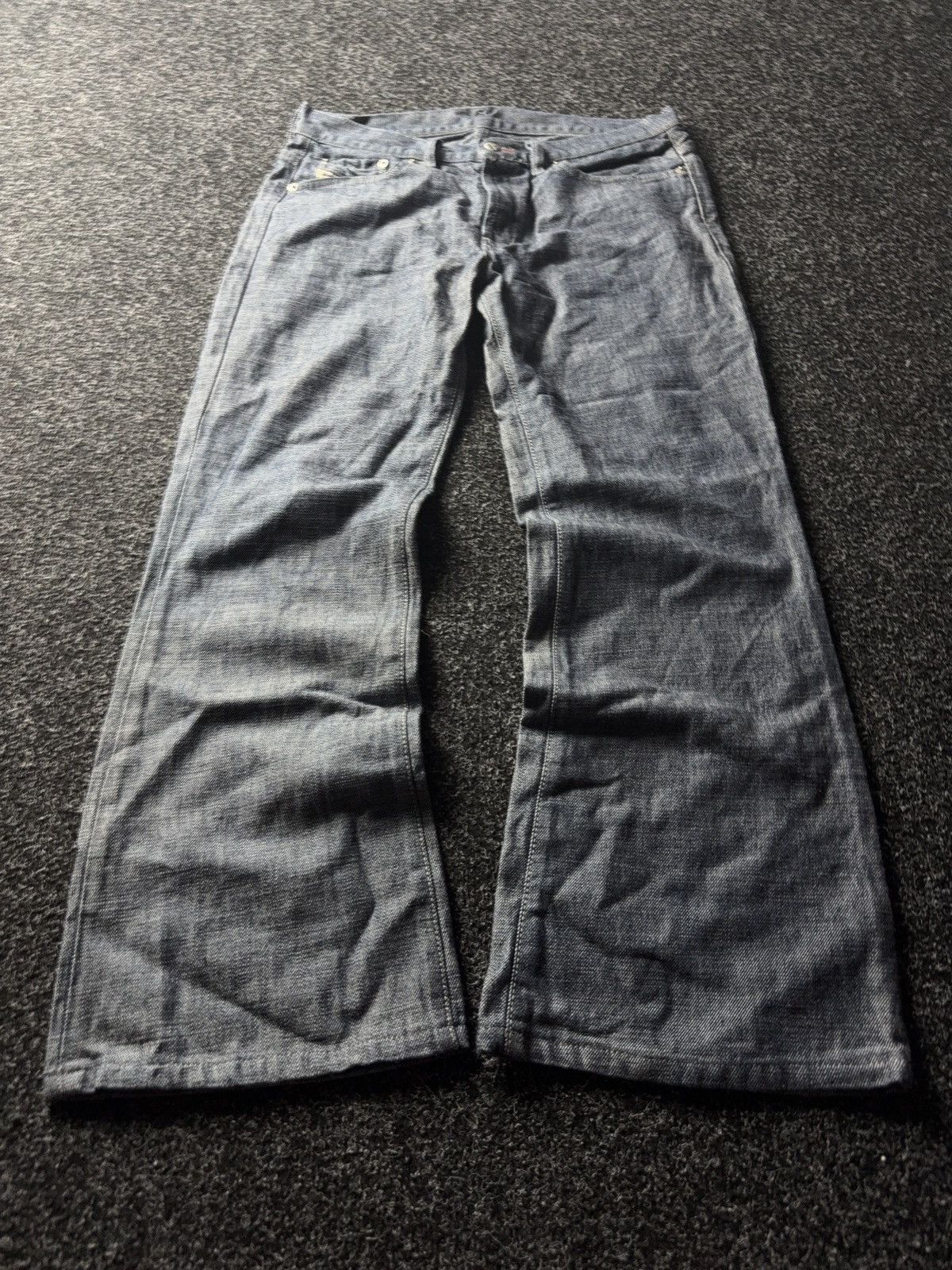 Designer × Diesel Vintage Diesel Flared Jeans Made in Italy Y2K Low Rise Size 30" / US 8 / IT 44 - 1 Thumbnail