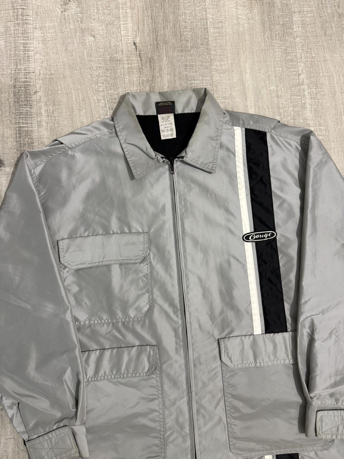 Vintage Vintage gouge skateboard jacket usa Size US L / EU 52-54 / 3 - 2 Thumbnail