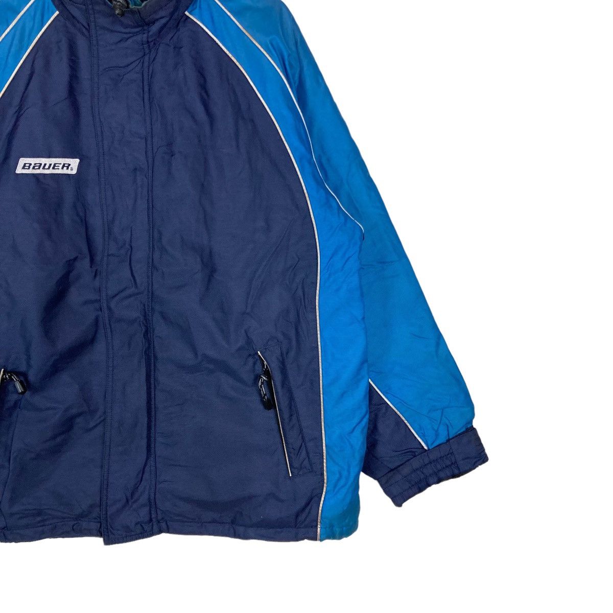 Vintage Vintage Bauer HOCKEY Two Tone Zipper Sweater Jacket Size US M / EU 48-50 / 2 - 4 Thumbnail