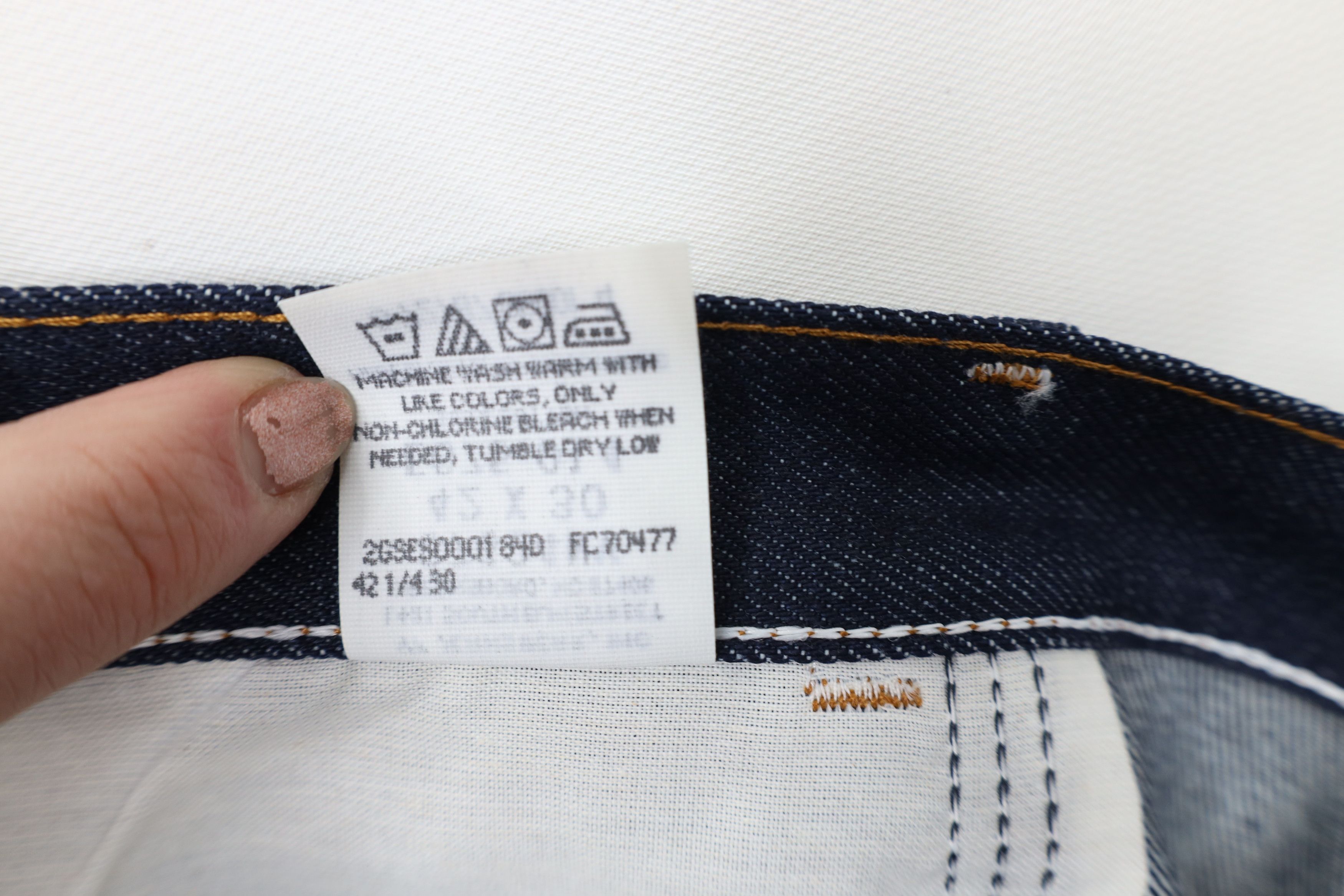 Vintage Deadstock Vintage Y2K 2001 Streetwear Bootcut Denim Jeans Size US 42 / EU 58 - 9 Thumbnail