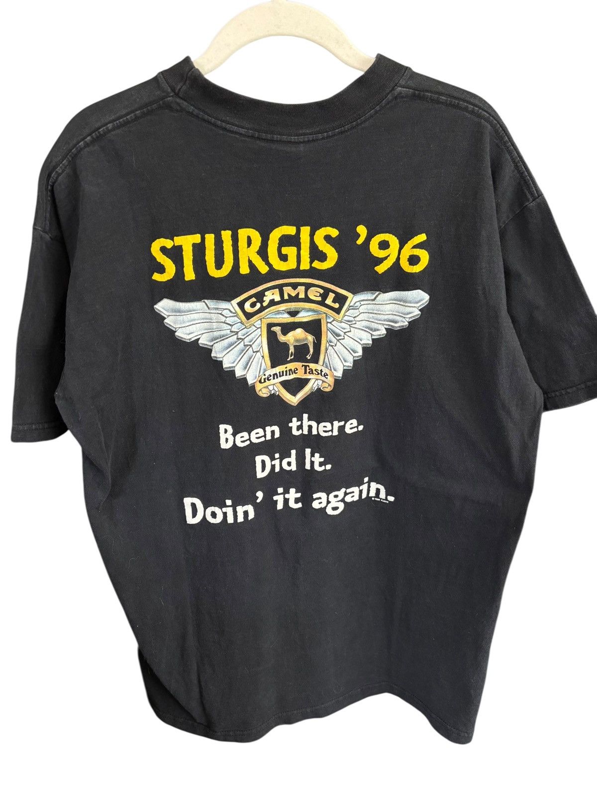Camel Vintage Camel Roadhouse x Sturgis '96 T-Shirt Size US XL / EU 56 / 4 - 5 Thumbnail
