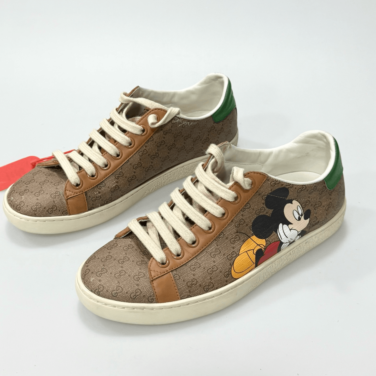 Gucci Gucci Mickey Mouse Double G Print Casual Shoes Size US 5 / IT 35 - 1 Thumbnail