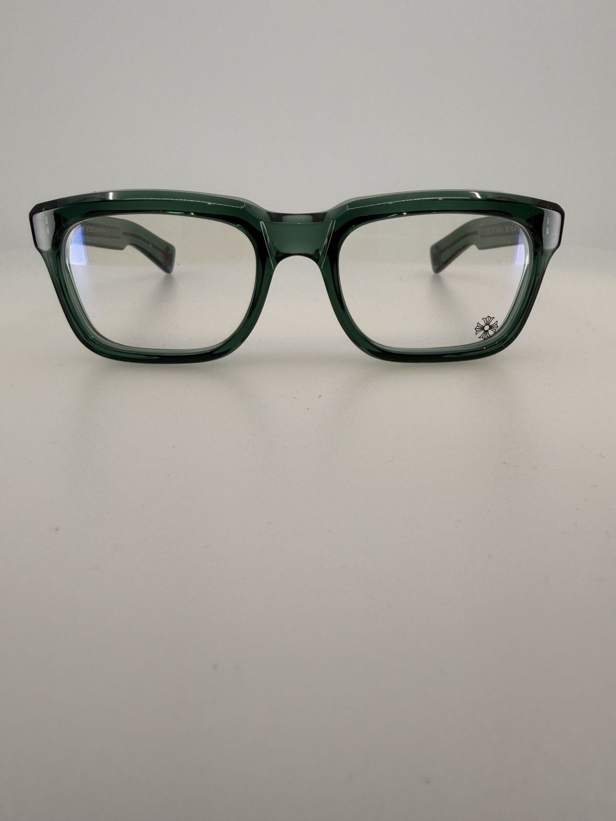 Chrome Hearts Chrome Hearts See You In Tea Marine Green/Silver Glasses Size ONE SIZE - 1 Thumbnail